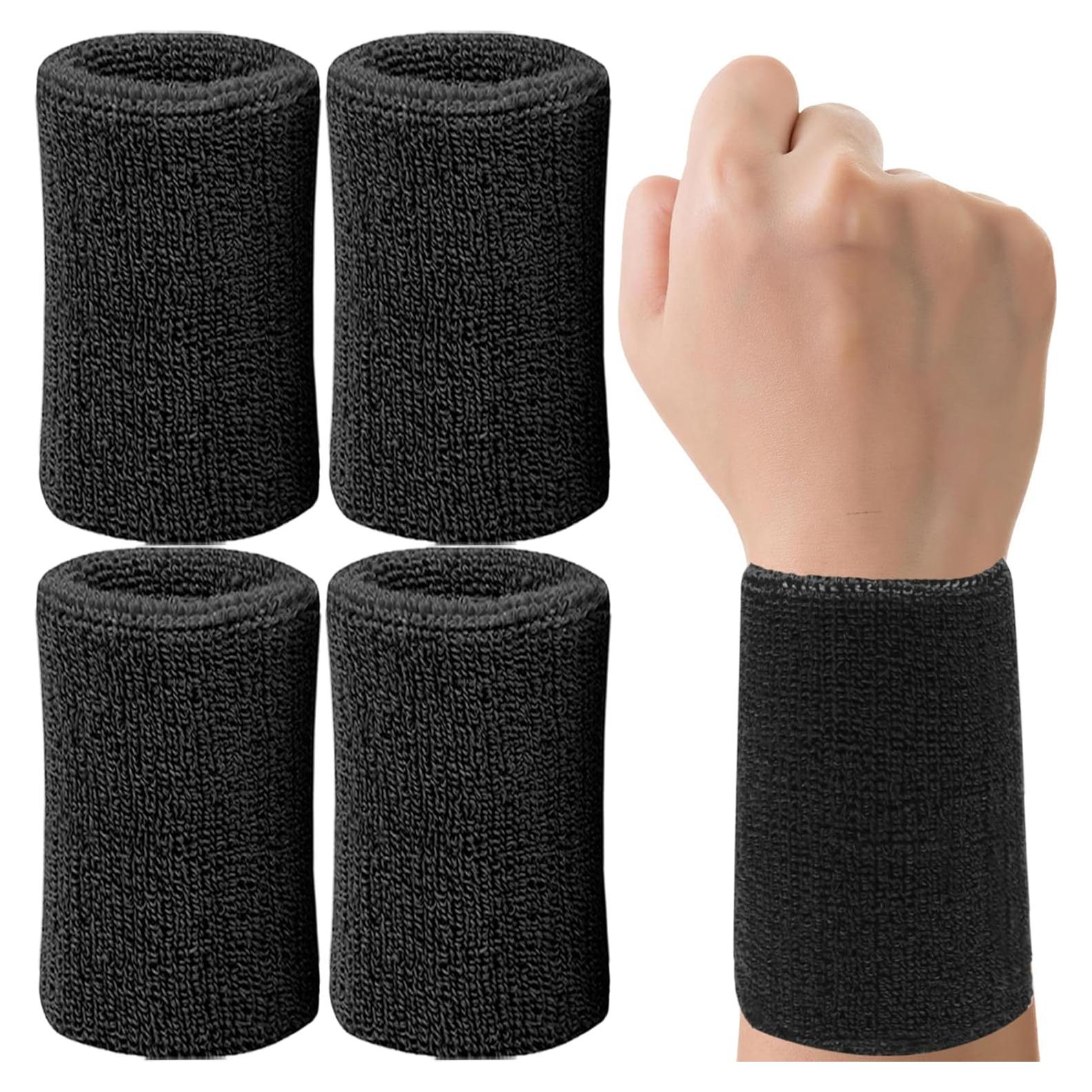 Banda de Sudor para Muñeca IMAGERIO 15 cm - Paquete de 4