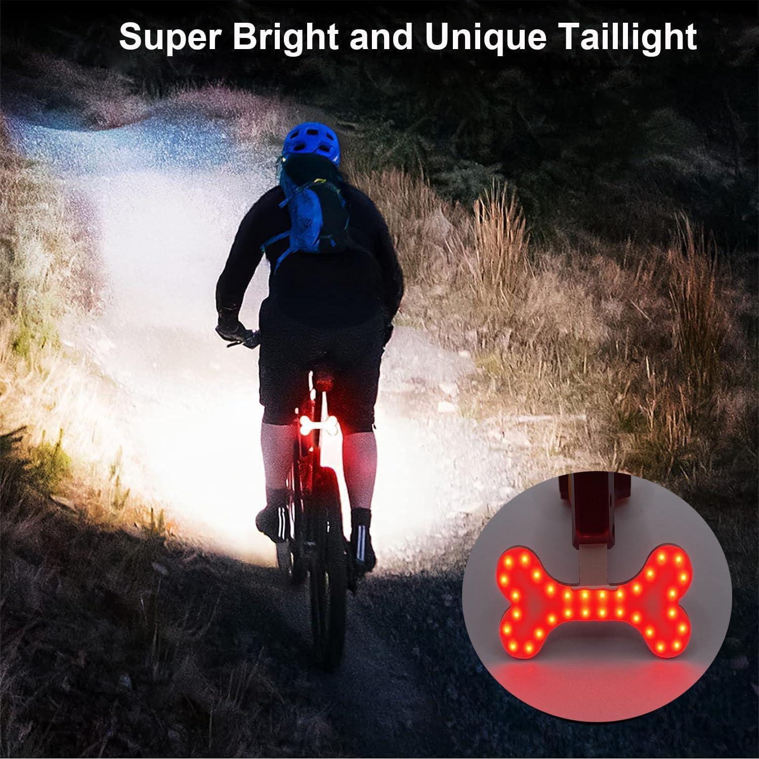 Luz Trasera LED Recargable AaiLucky STY035 para Bicicleta