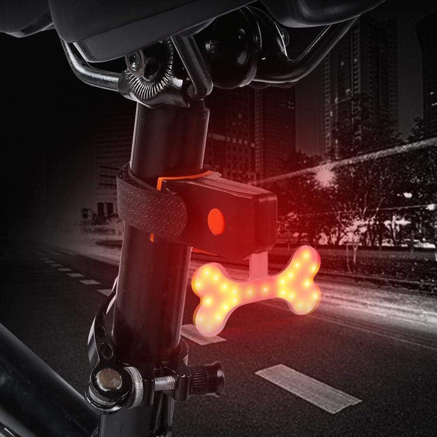 Luz Trasera LED Recargable AaiLucky STY035 para Bicicleta