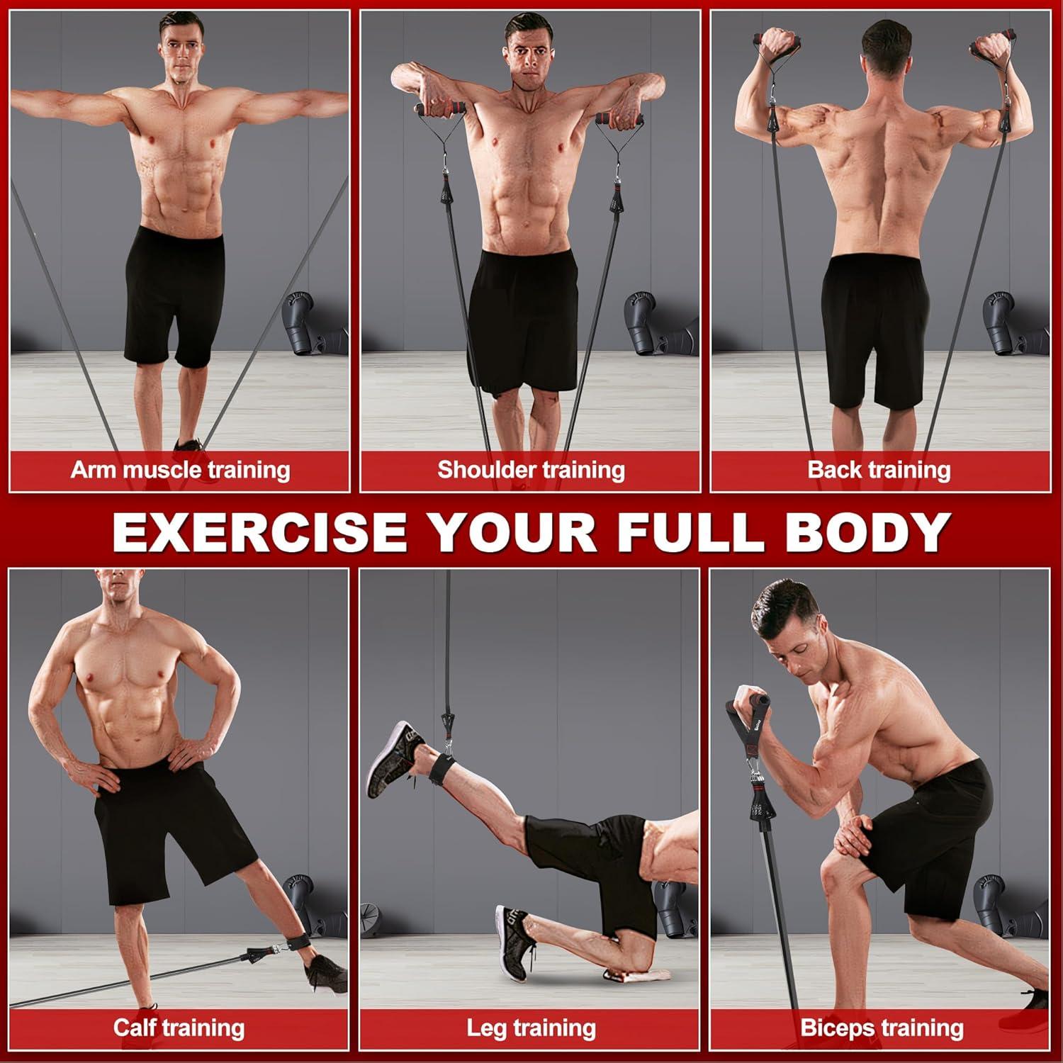 Juego de Bandas de Resistencia Besloor - 5 Niveles hasta 68 kg