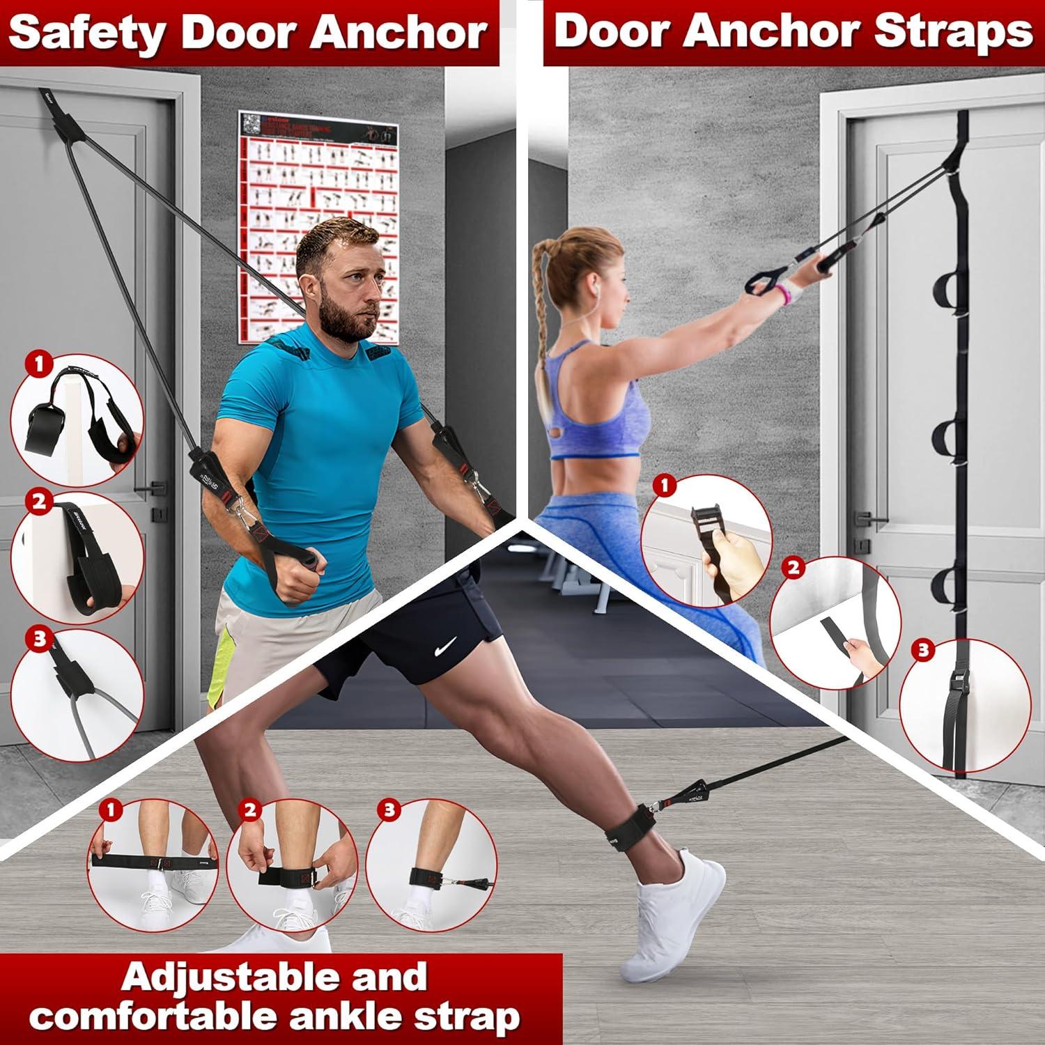 Juego de Bandas de Resistencia Besloor - 5 Niveles hasta 68 kg