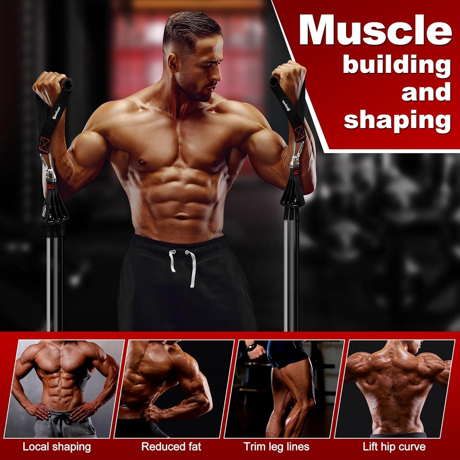 Juego de Bandas de Resistencia Besloor - 5 Niveles hasta 68 kg