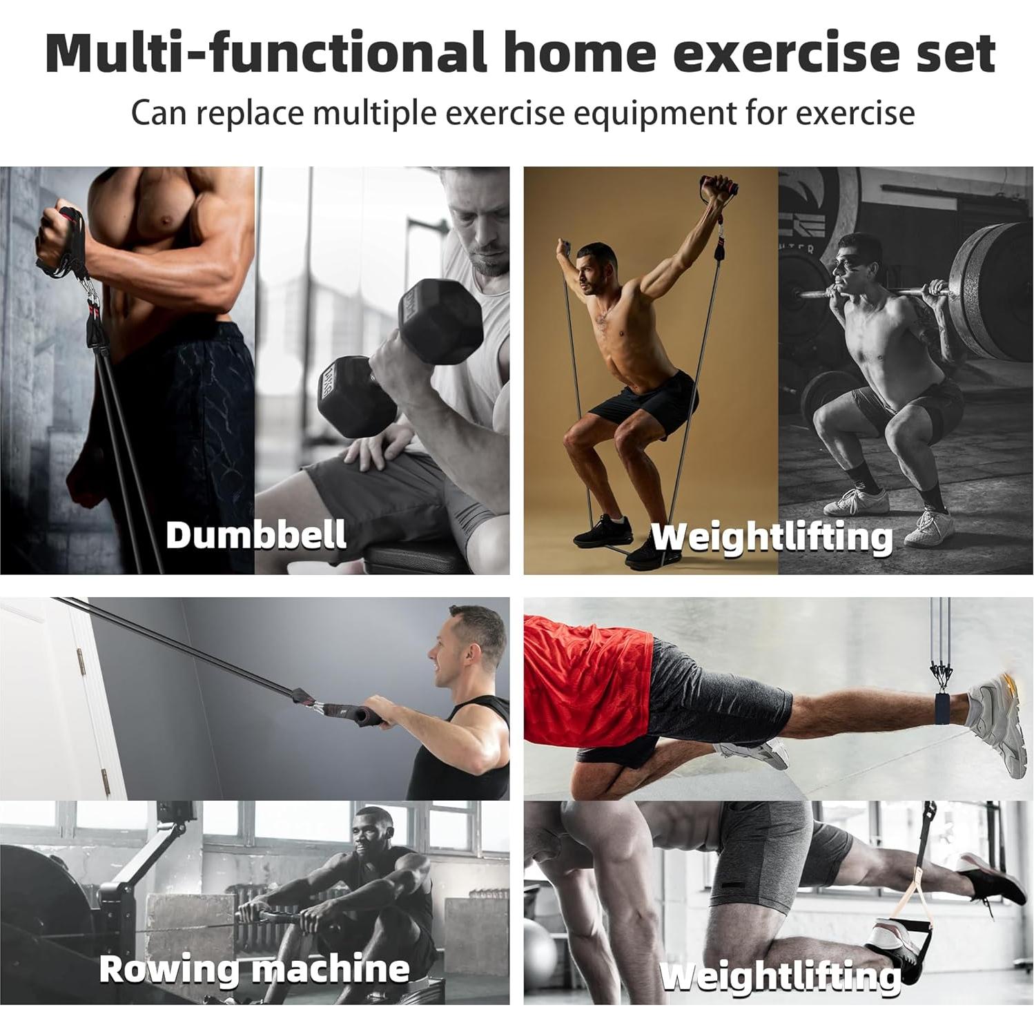 Juego de Bandas de Resistencia Besloor - 5 Niveles hasta 68 kg