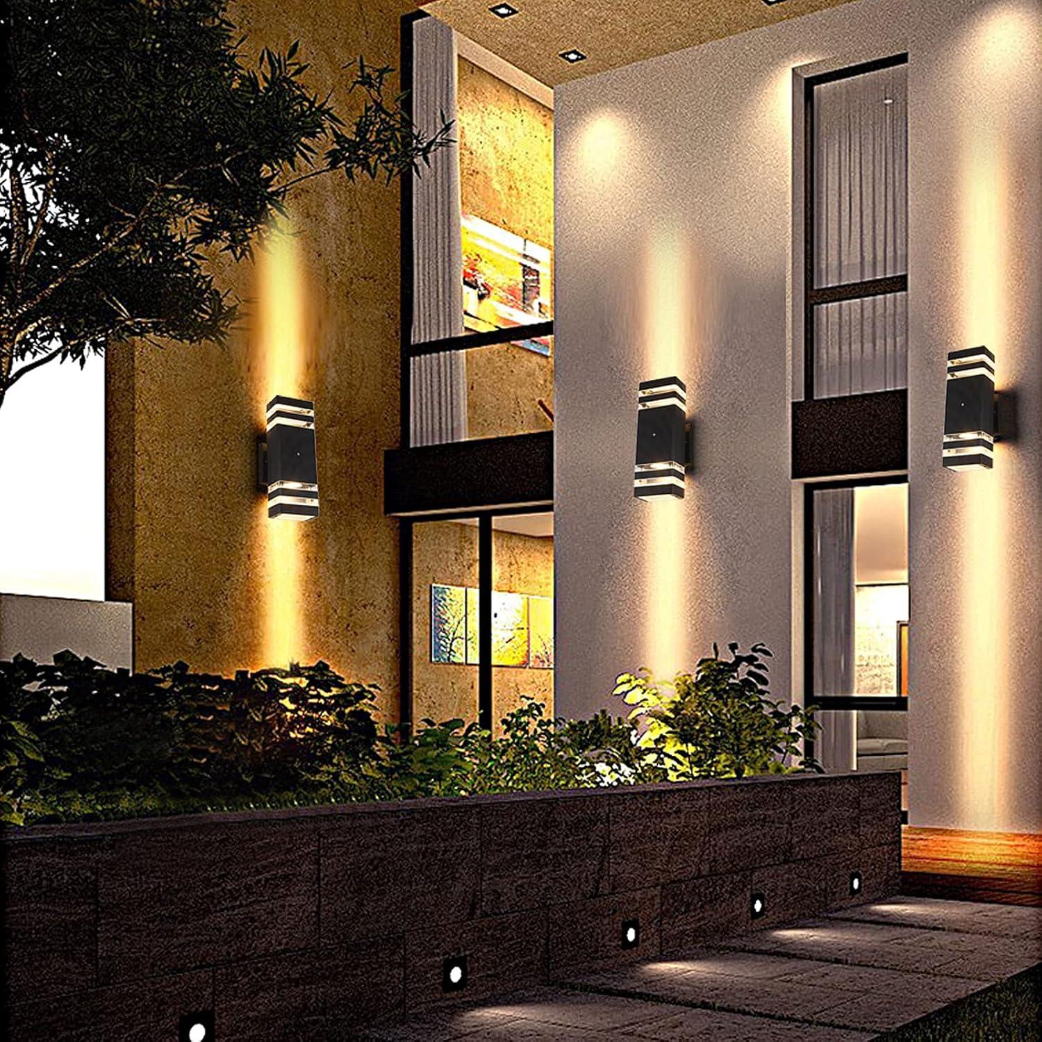 Aplique de Pared LED BOXCUPIN 14W con Sensor IP65 para Exterior