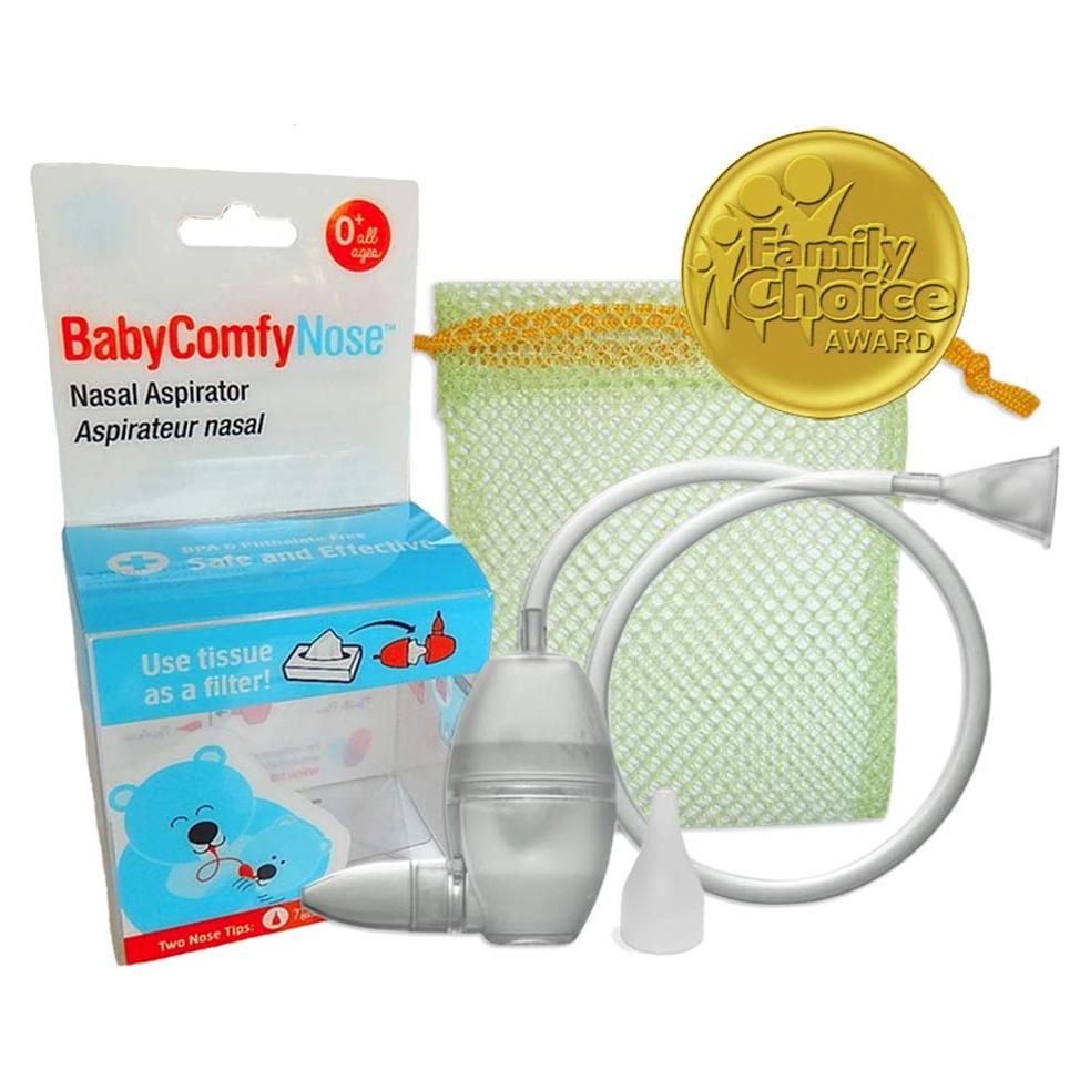 Aspirador Nasal BabyComfy BCNC Transparente para Bebés