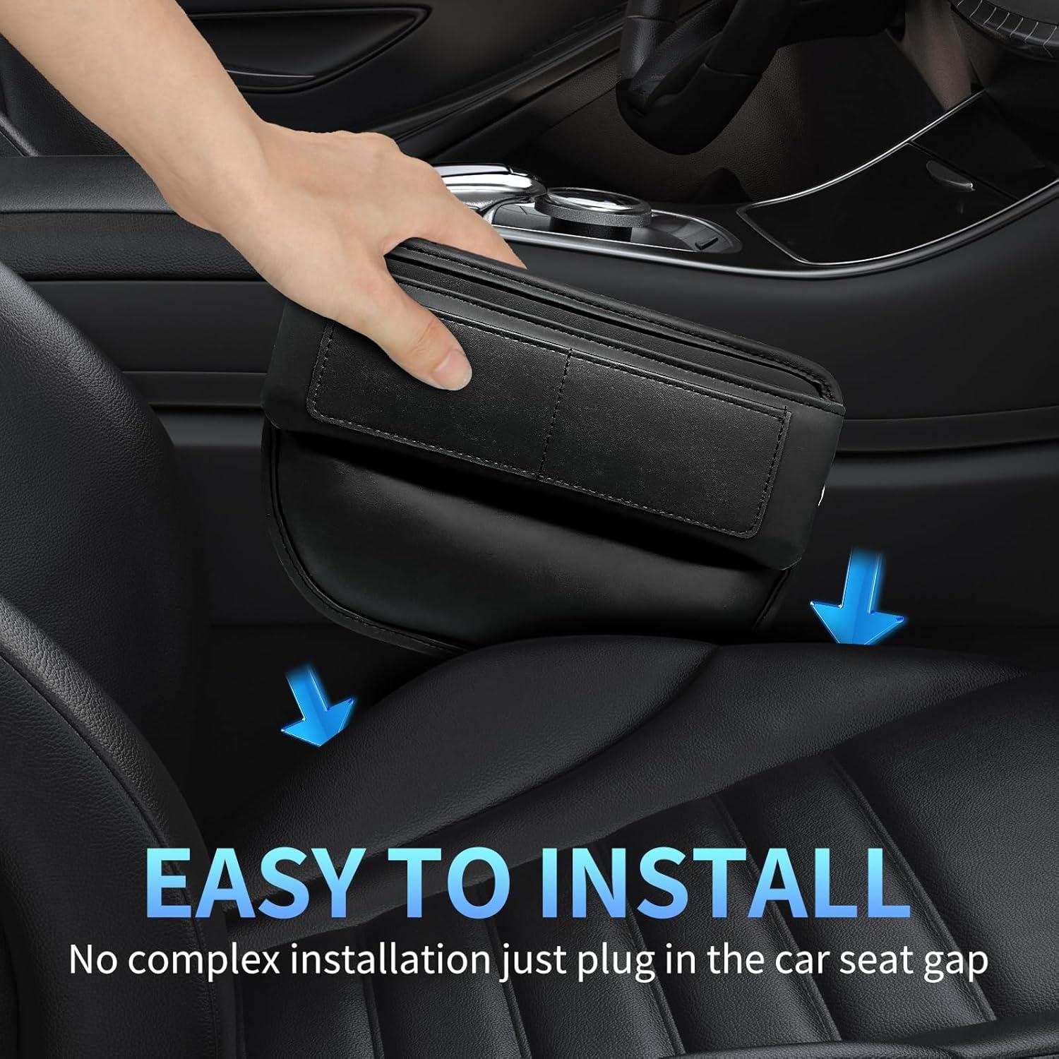 Organizador de Relleno de Espacio entre Asientos LL-OHBIJ Negro