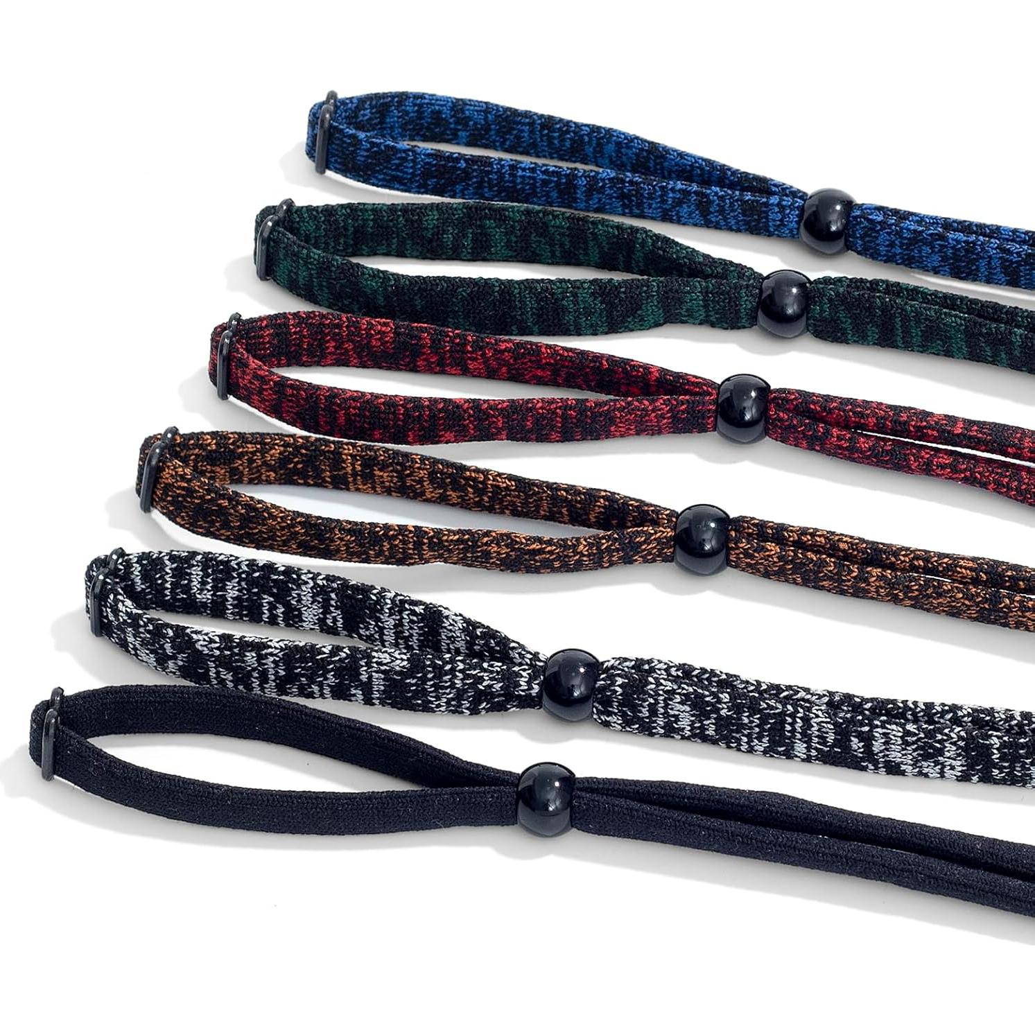 Correa para Gafas 6 PCS Ajustable Nylon Spandex