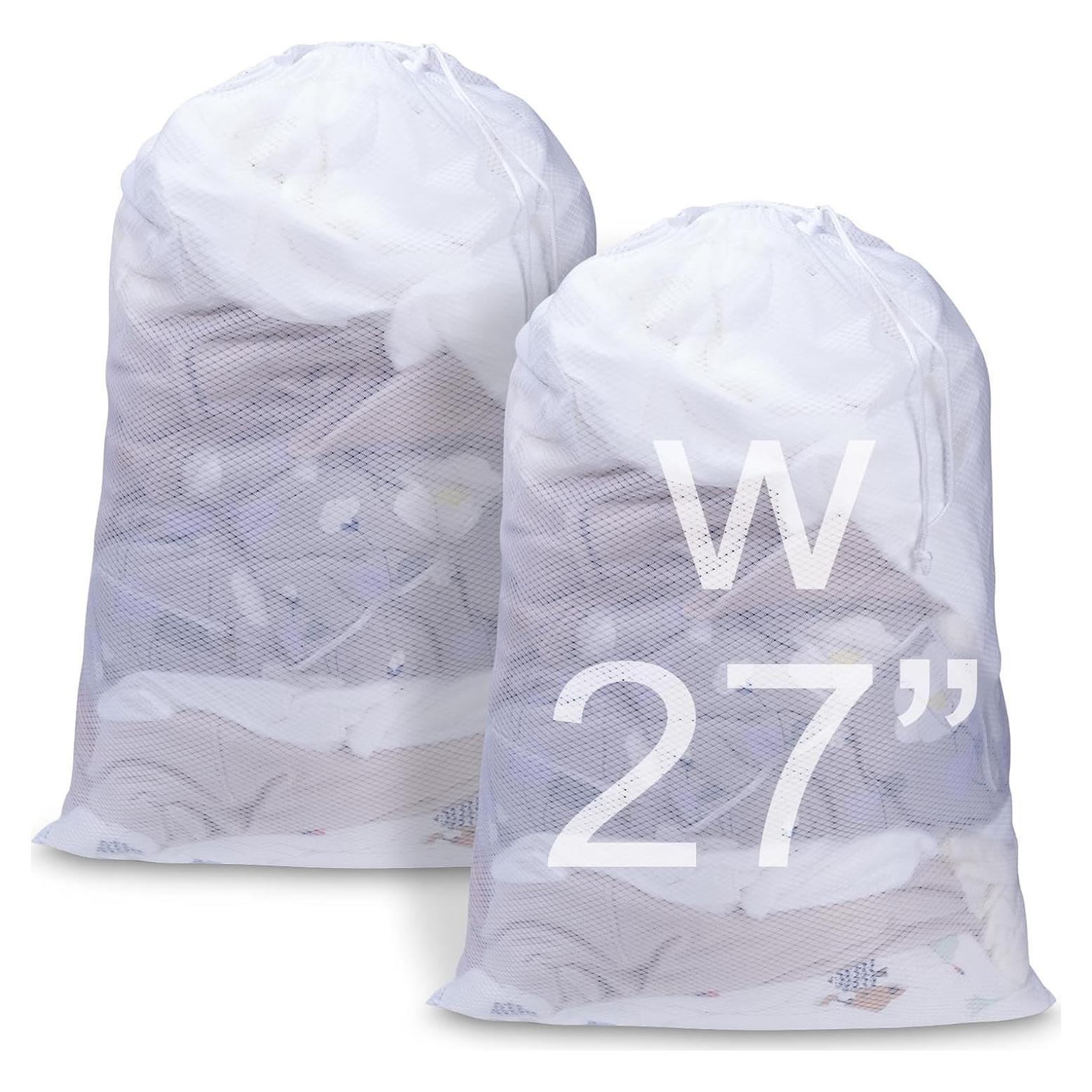 Bolsa de Lavandería de Malla Grande Meowoo 27x36 cm 2pcs