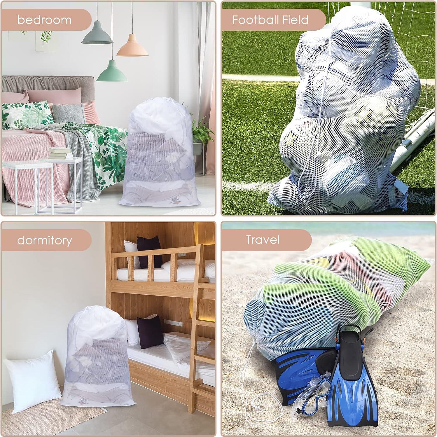 Bolsa de Lavandería de Malla Grande Meowoo 27x36 cm 2pcs