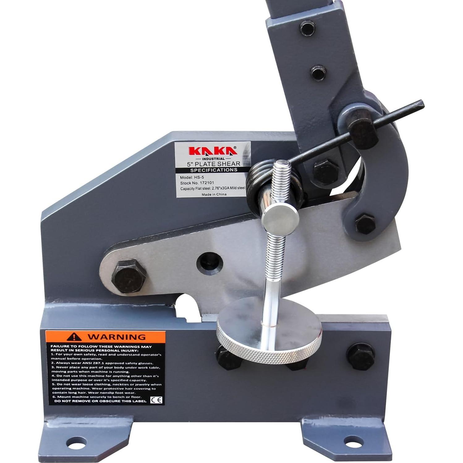 Cizalla Manual KAKA INDUSTRIAL HS-5 para Metal 12.7 cm