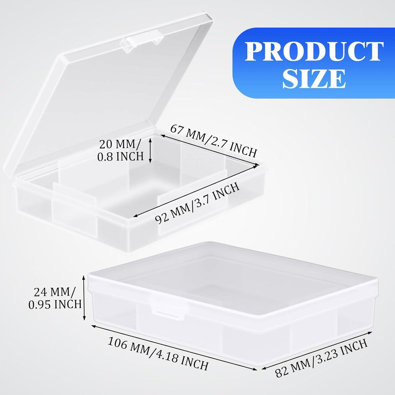 Caja de Almacenamiento de Cartas Skylety 12 Piezas 9.2x6.7 cm