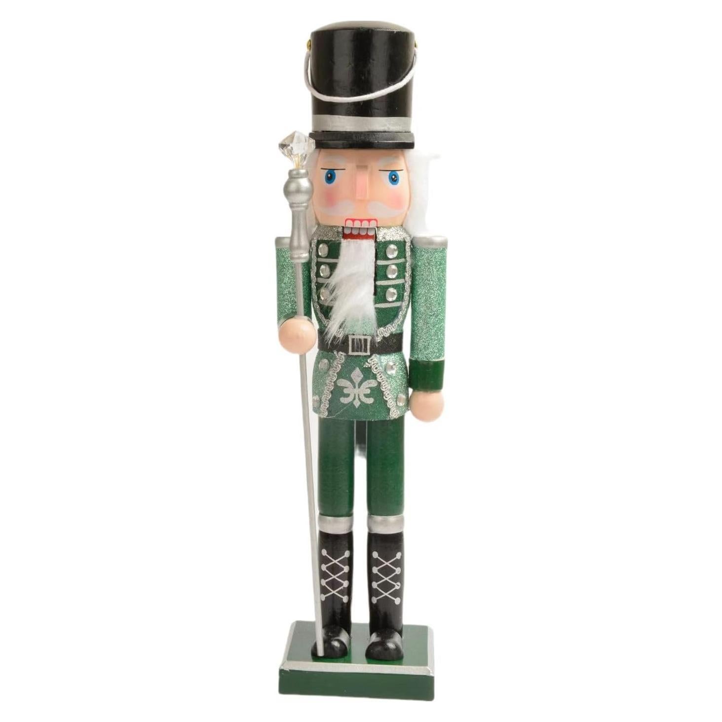 Cascanueces de Madera Pintado a Mano 38 cm ENLAYER