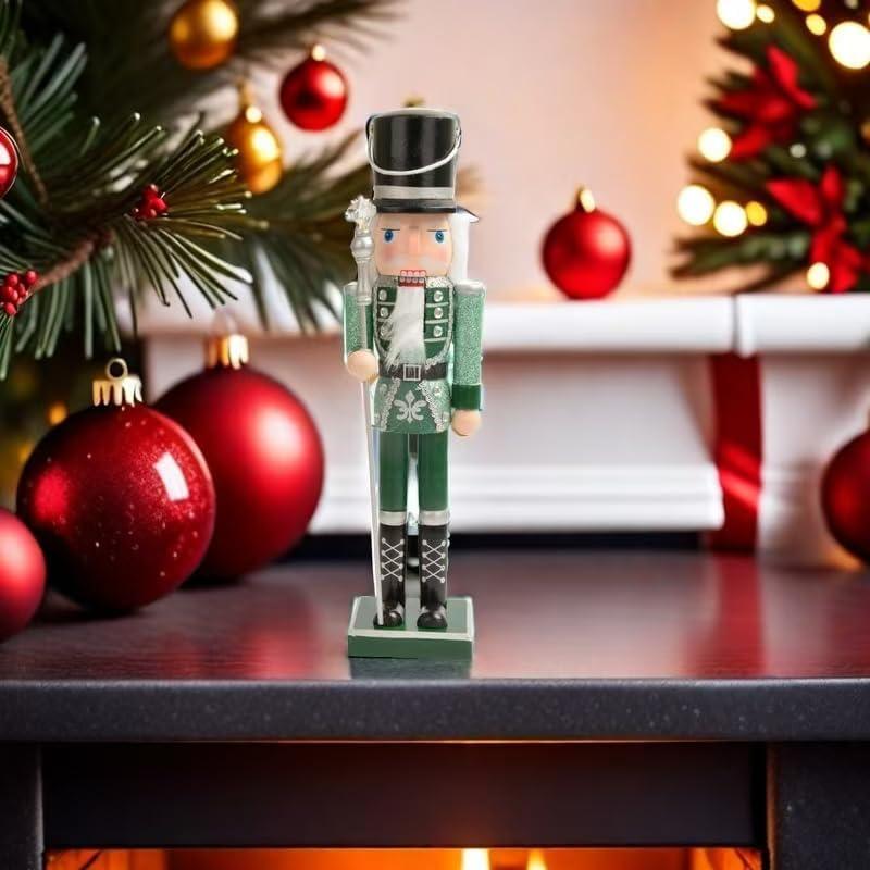 Cascanueces de Madera Pintado a Mano 38 cm ENLAYER