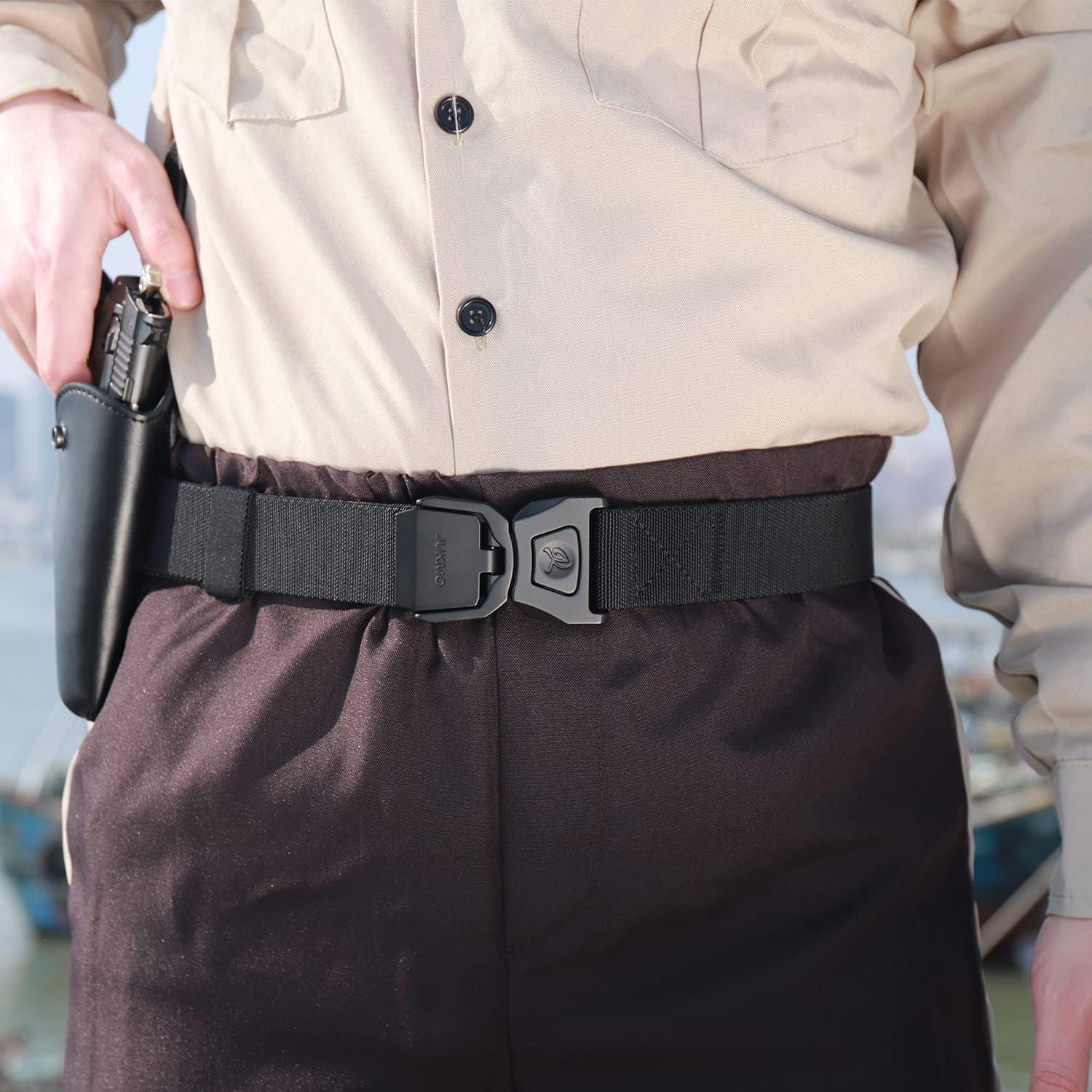 Cinturón Táctico JUKMO de Nylon 1.5" con Hebilla Rápida