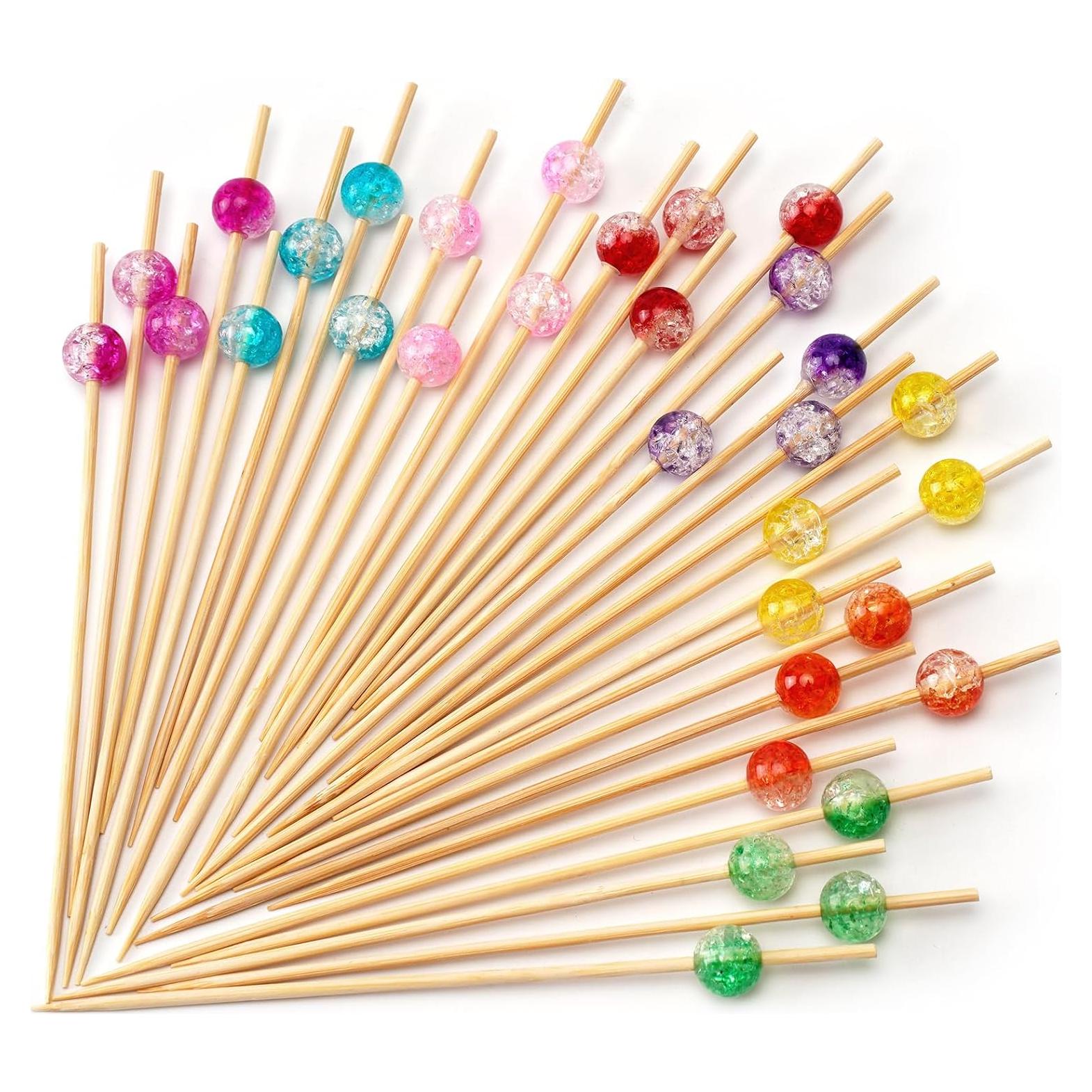 Palillos de Cóctel de Bambú Minisland 100 Unidades 11.94 cm