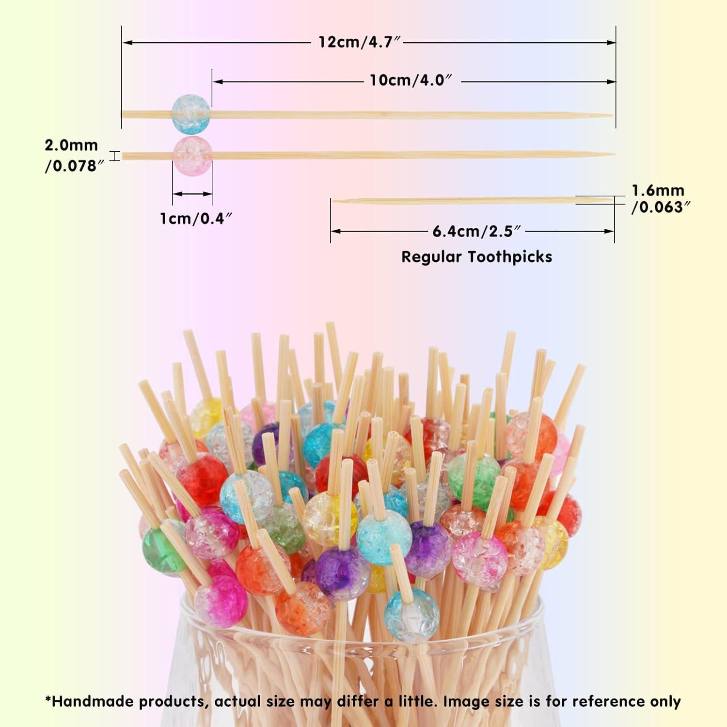 Palillos de Cóctel de Bambú Minisland 100 Unidades 11.94 cm