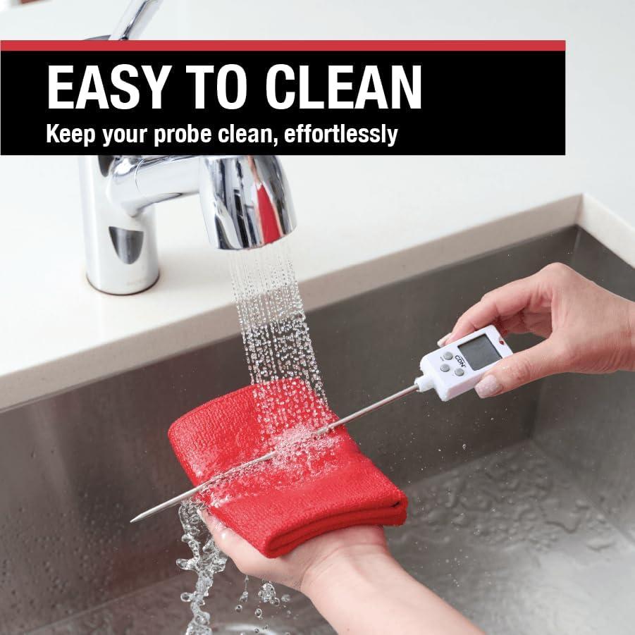 Termómetro Digital de Caramelo CDN DTC450 con Clip Ajustable