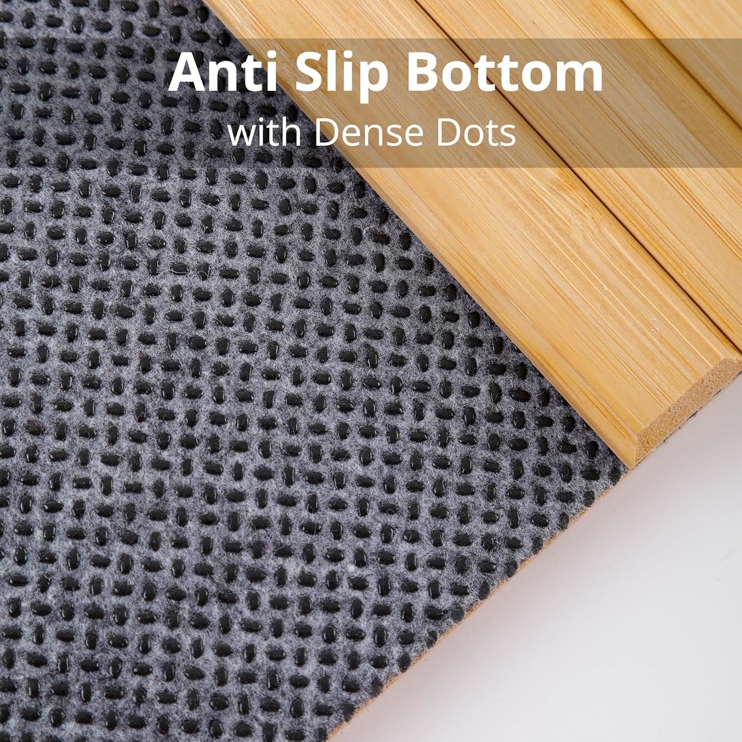 Bandeja de Reposabrazos DETOR de Bambú Natural 41.4x33.5cm