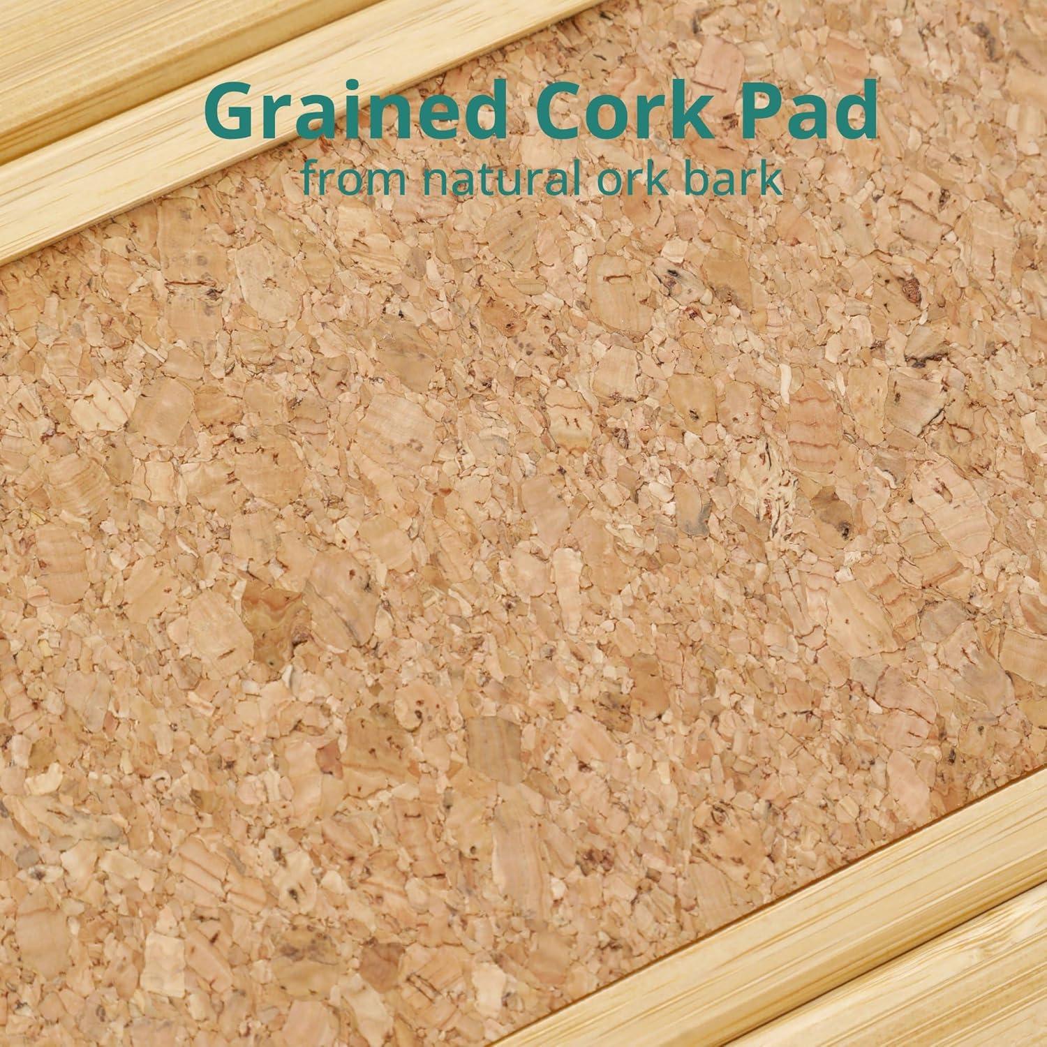 Bandeja de Reposabrazos DETOR de Bambú Natural 41.4x33.5cm