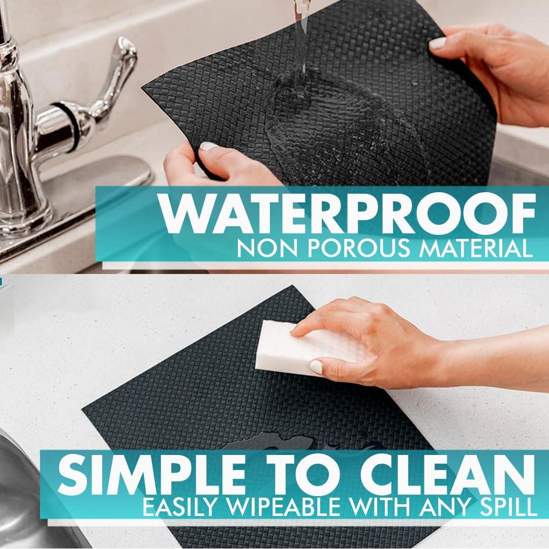 Forro de Estante Antideslizante NextClimb 30cm x 6.1m PVC Negro