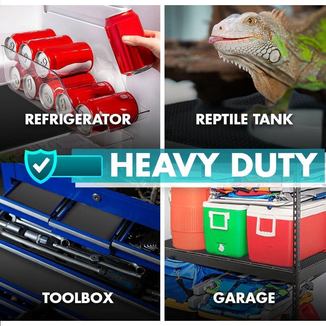 Forro de Estante Antideslizante NextClimb 30cm x 6.1m PVC Negro