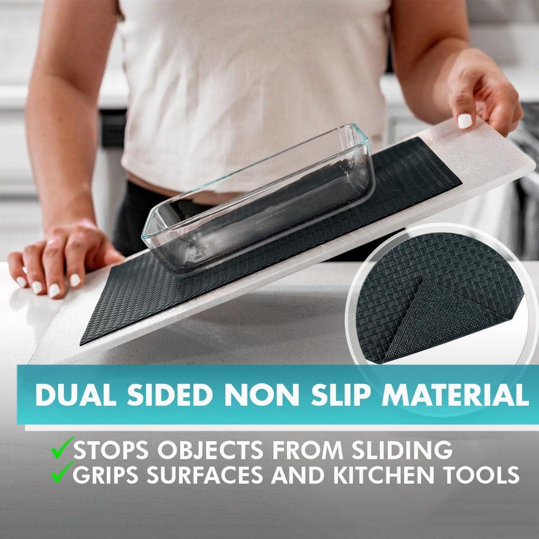 Forro de Estante Antideslizante NextClimb 30cm x 6.1m PVC Negro