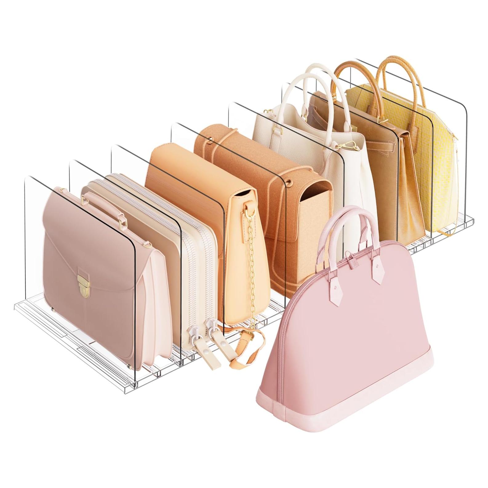 Organizador de Bolsos Criusia Ajustable 73.15 cm con 8 Divisores