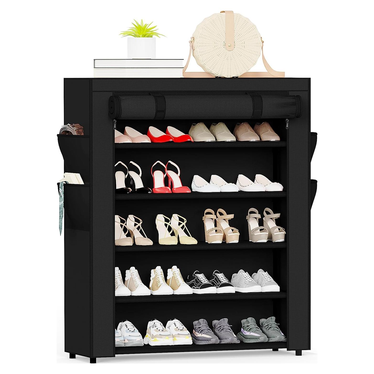 Zapatero Mavivegue Expandible Negro 5 Niveles 1.81 kg