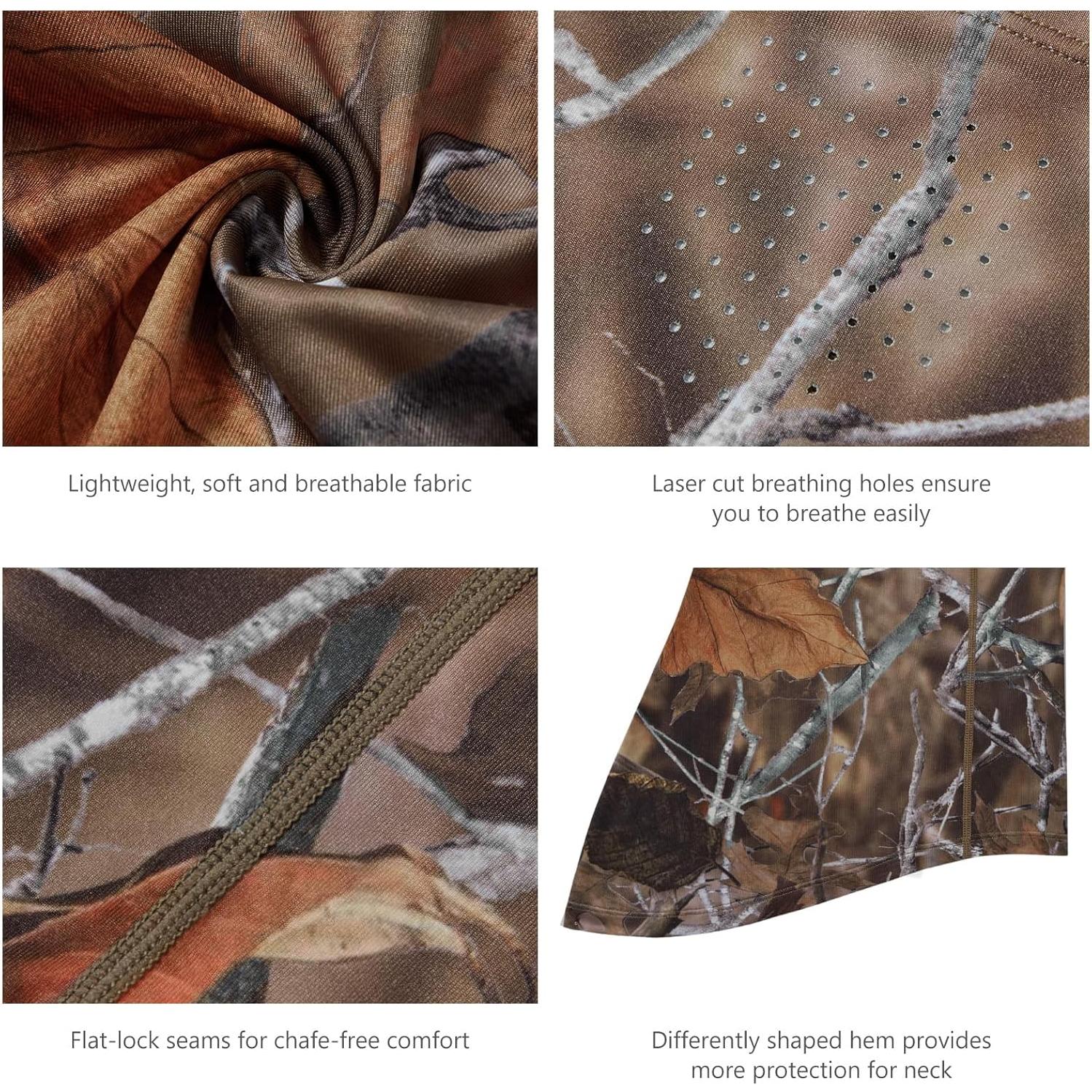 Máscara Gaiter Bassdash UPF 50 para Cuello y Cara