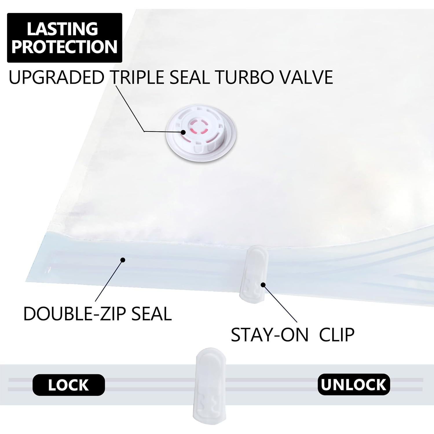 Bolsas de Sellado al Vacío BAMCOO 16 Piezas Variadas