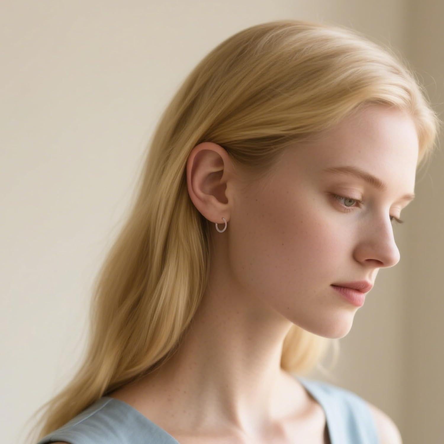 Retenedores de oreja hipoalergénicos 16-20 Gauge con hebilla