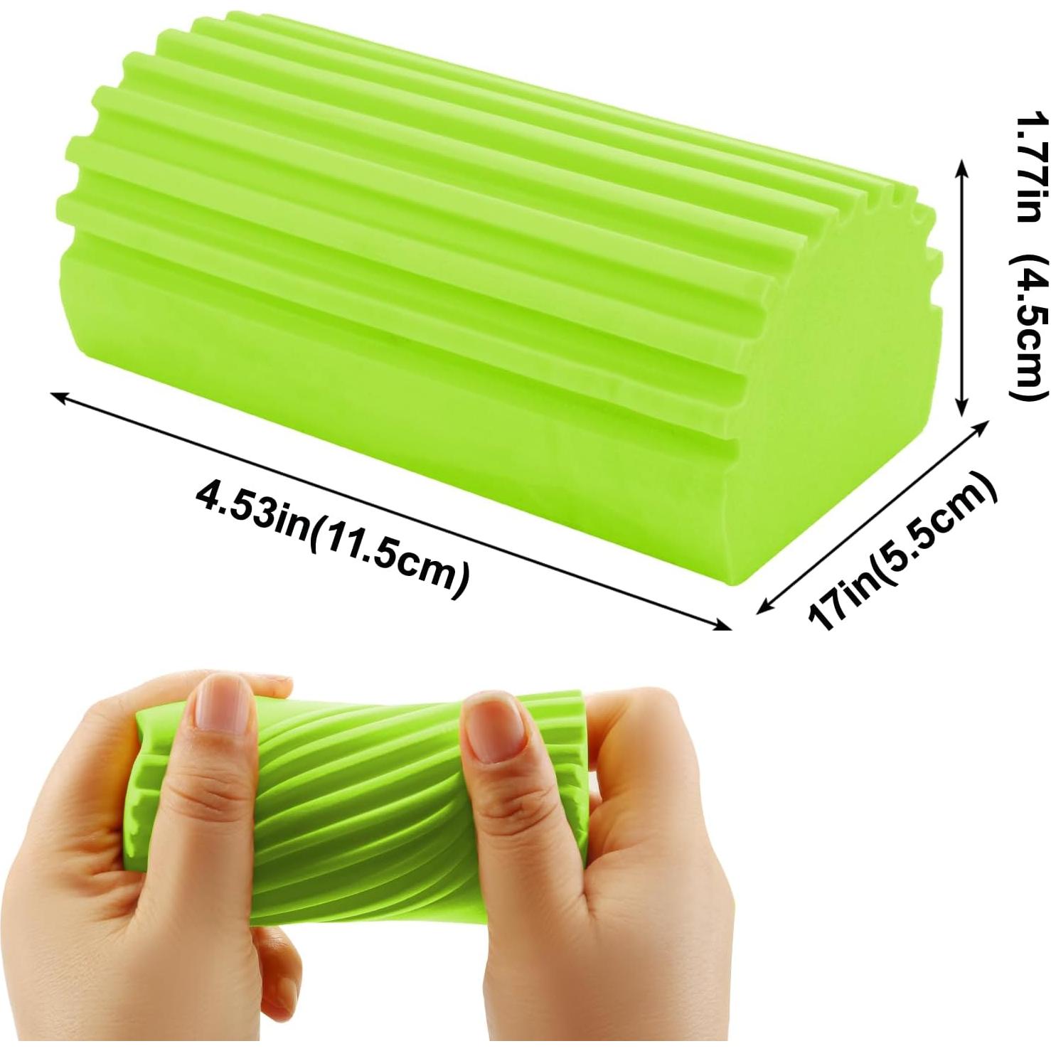 Juego de 4 Esponjas de Limpieza Húmeda Adyoney - Verde