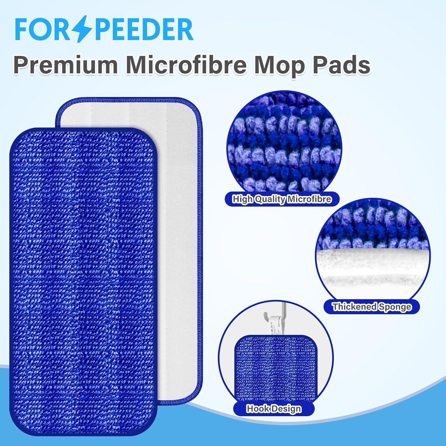 Paños Reutilizables para Mopa Swiffer WetJet - 7 Unidades Microfibra