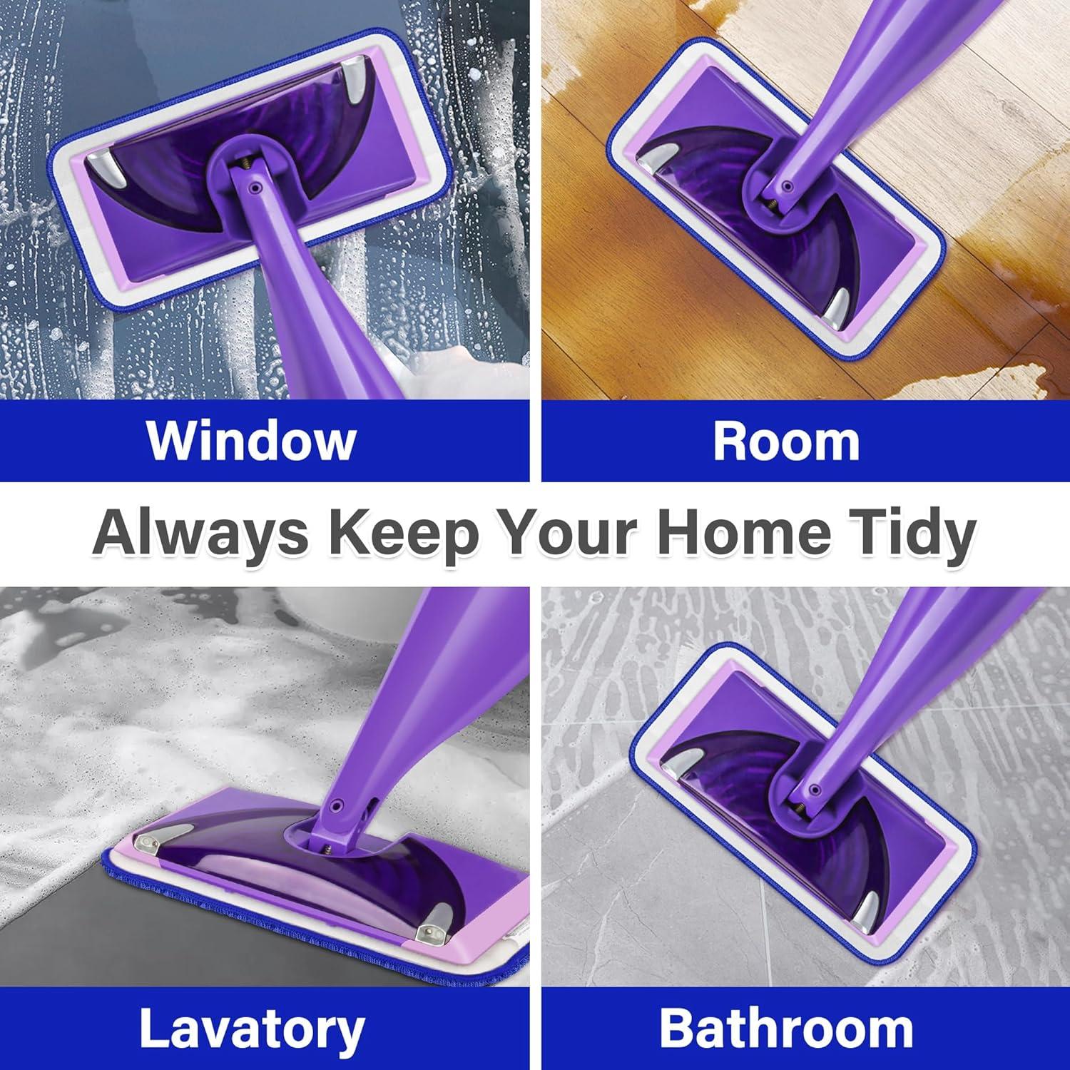 Paños Reutilizables para Mopa Swiffer WetJet - 7 Unidades Microfibra