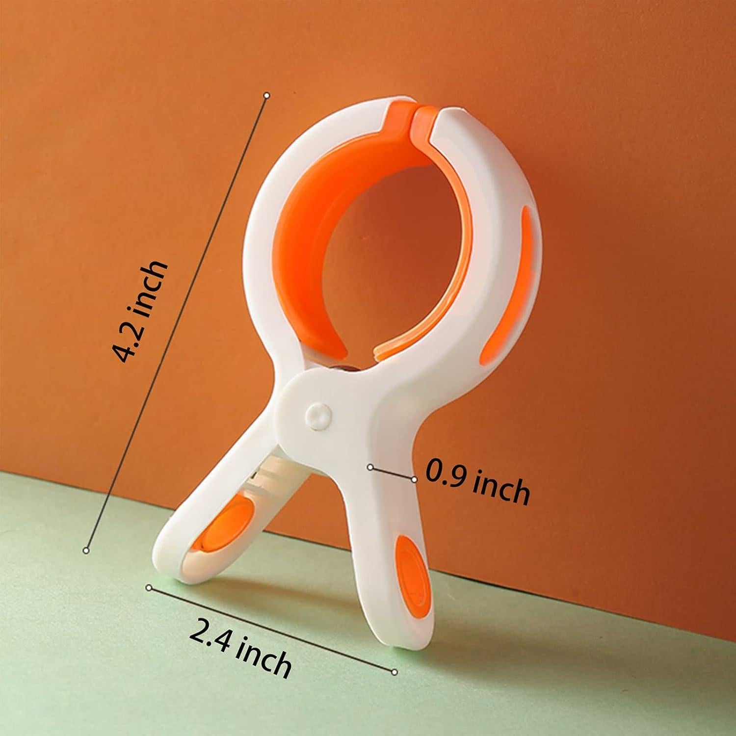 Paquete de 12 Clips para Toallas de Playa KIZZHISI 9.4 cm