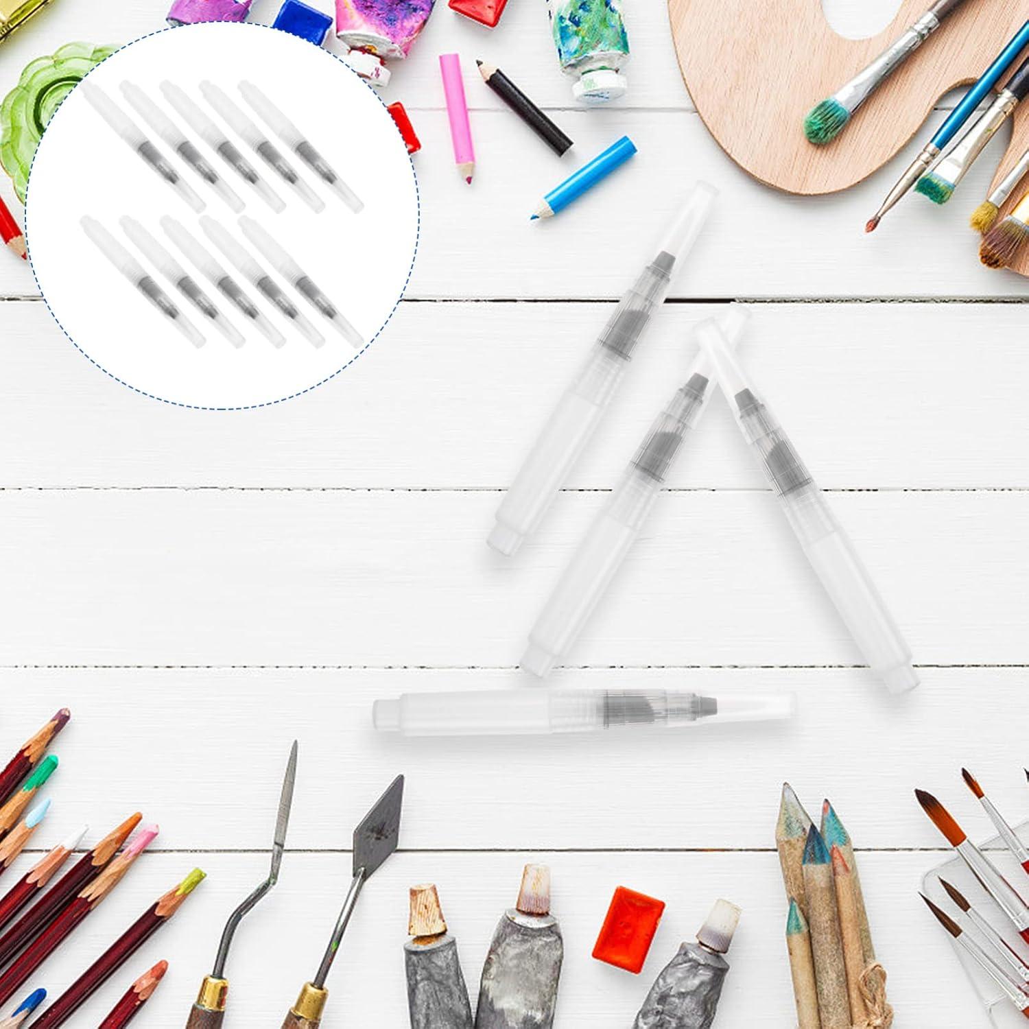 Lápices de Pincel Acuarela STOBOK 3 Piezas 12x1cm