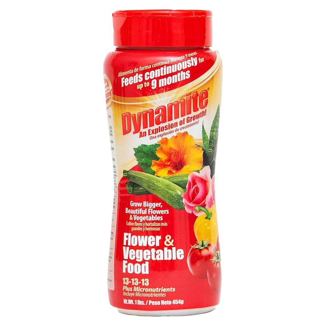 Fertilizante para Plantas Dynamite 0.45 kg - Flores y Verduras