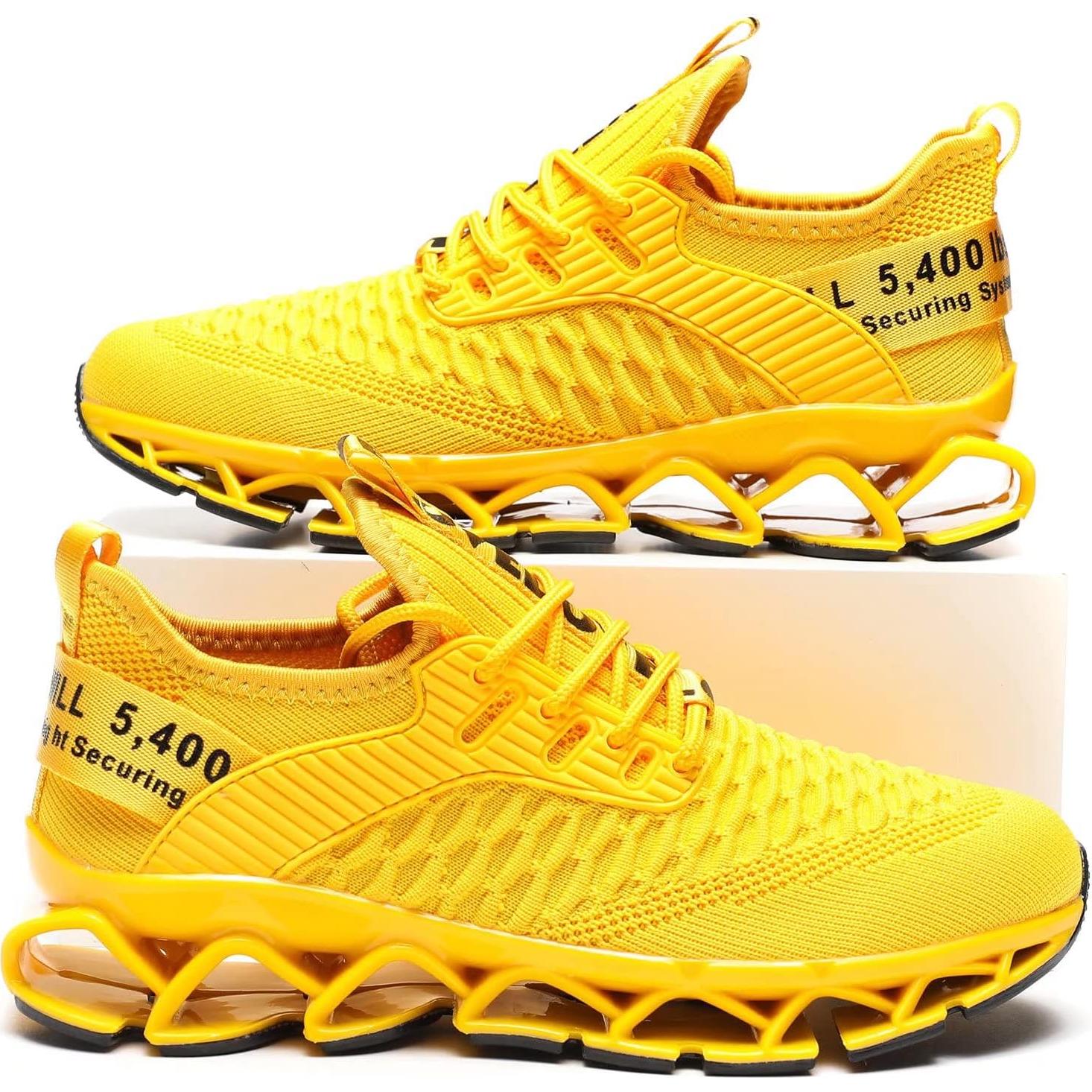 Zapatillas de Correr Kapsen Hombre 24.48 cm Transpirables