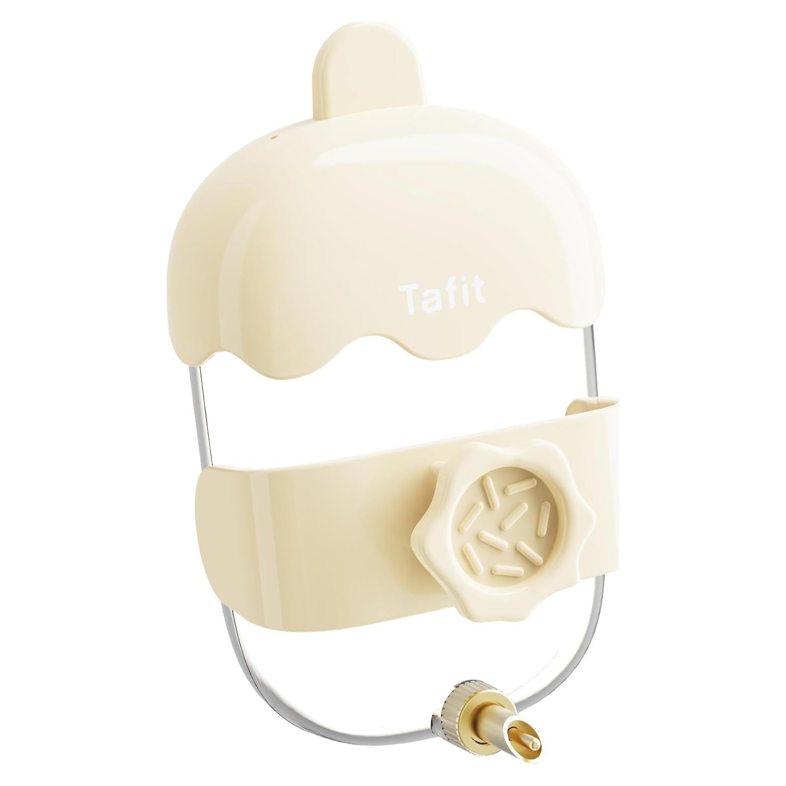 Dispensador de Agua para Mascotas Tafit Beige 360ml Sin Goteo