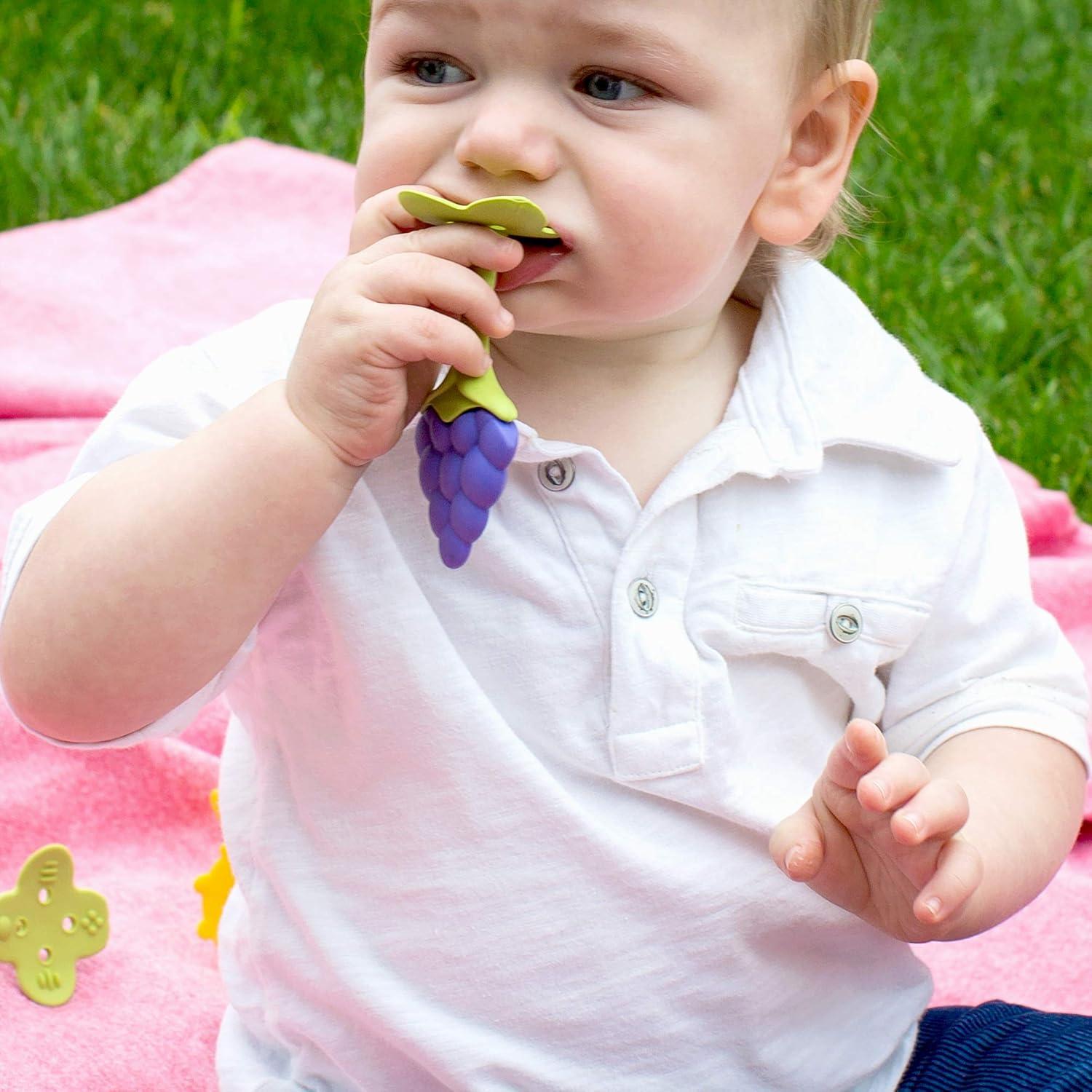 Mordedor Innobaby Teethin Smart Manzana Libre de BPA 10.16 cm