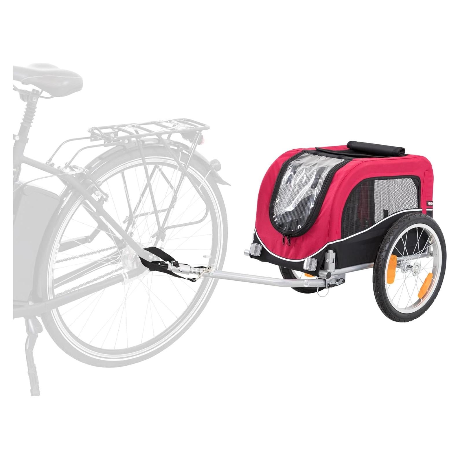 Remolque para Perros TRIXIE Pequeño hasta 15 kg, Plegable