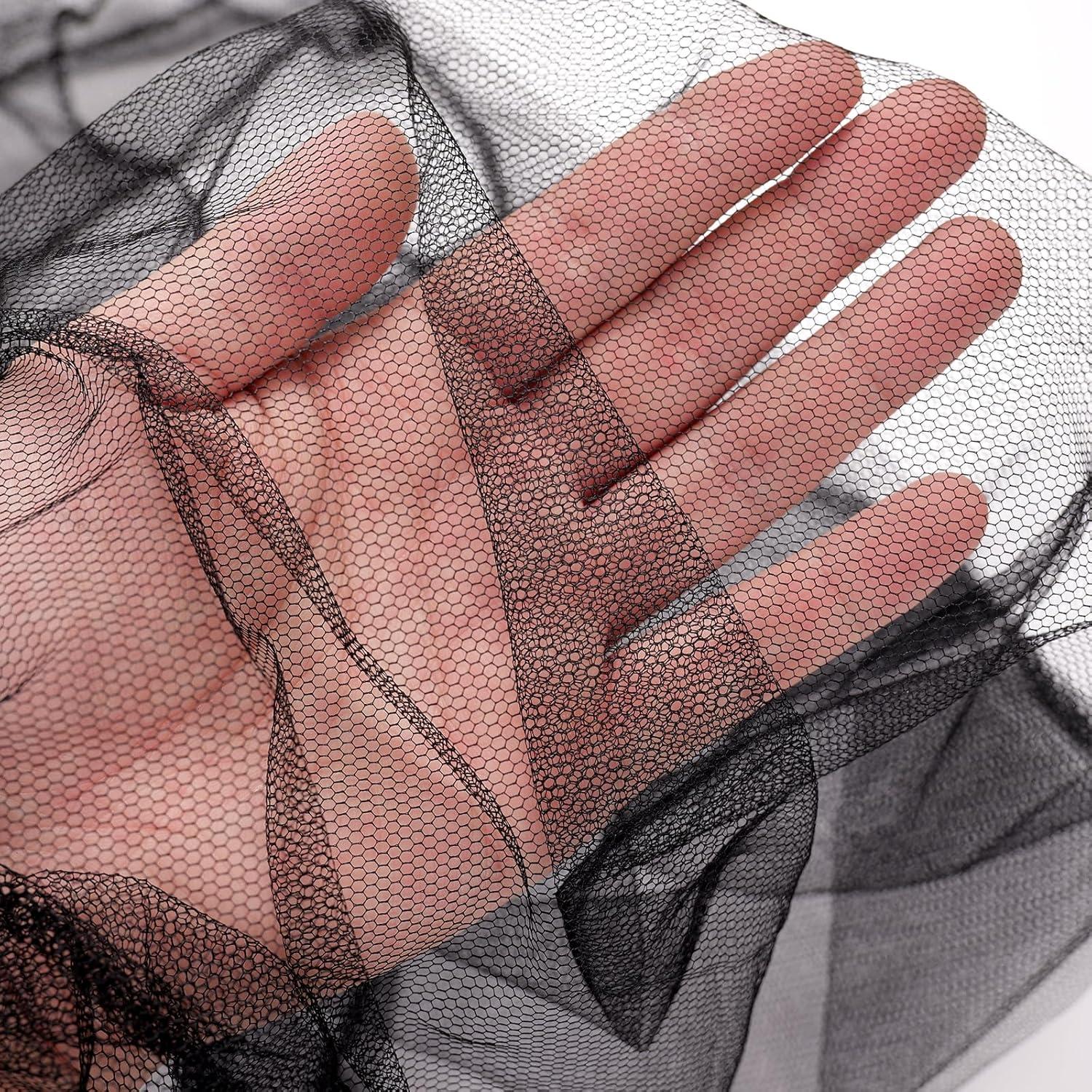 Dosel de Cama Negro con Luces LED 300 y Aro Redondo