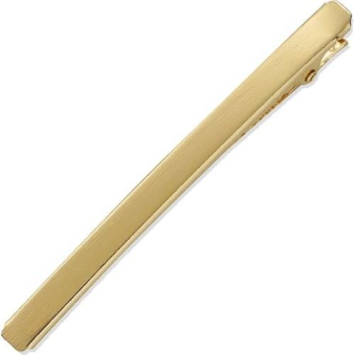 4 Clips de Pelo Cocodrilo Oro KINGWEDDING 8cm Metal Brillante