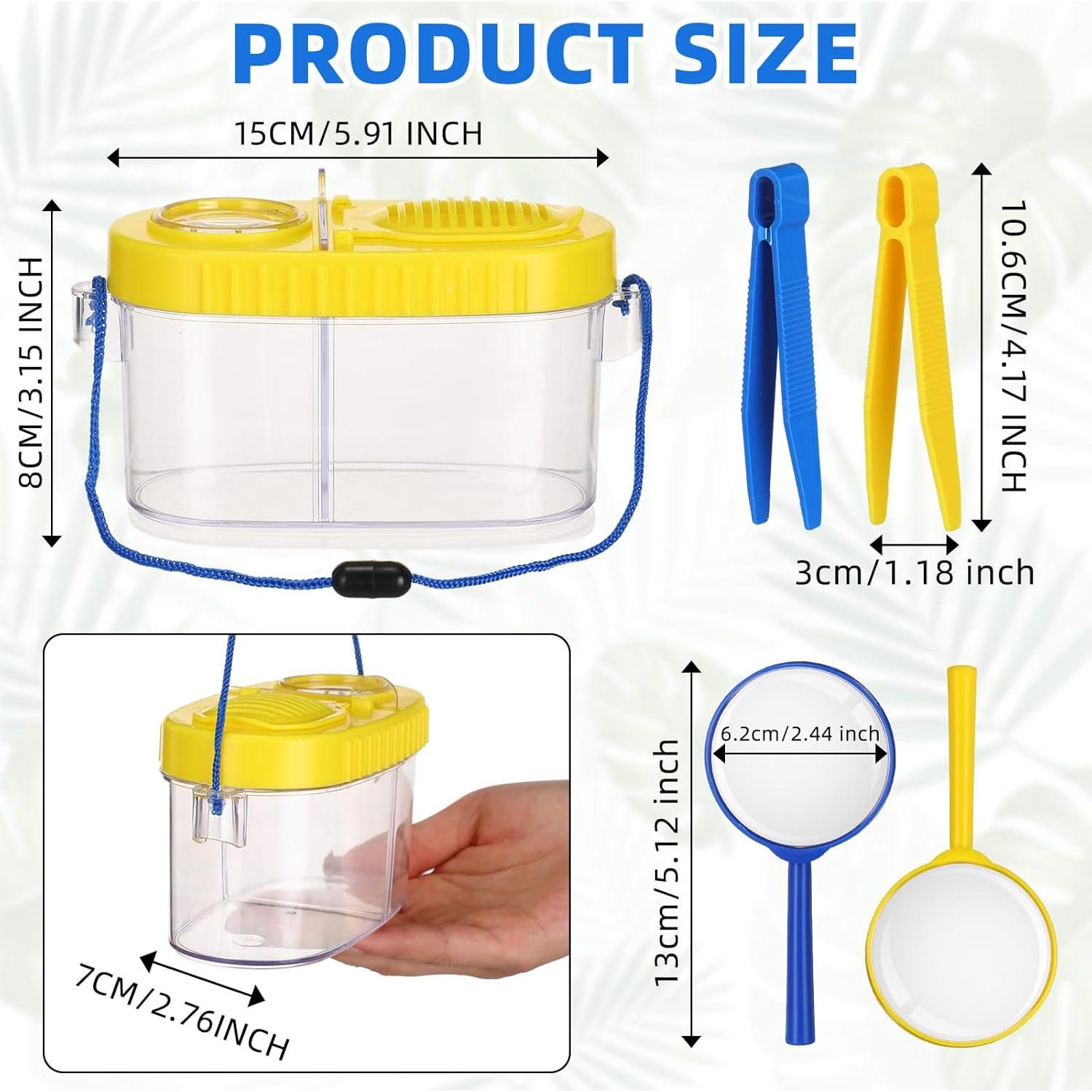 Kit de Exploración de Insectos Halloscume - 4 Sets para Niños