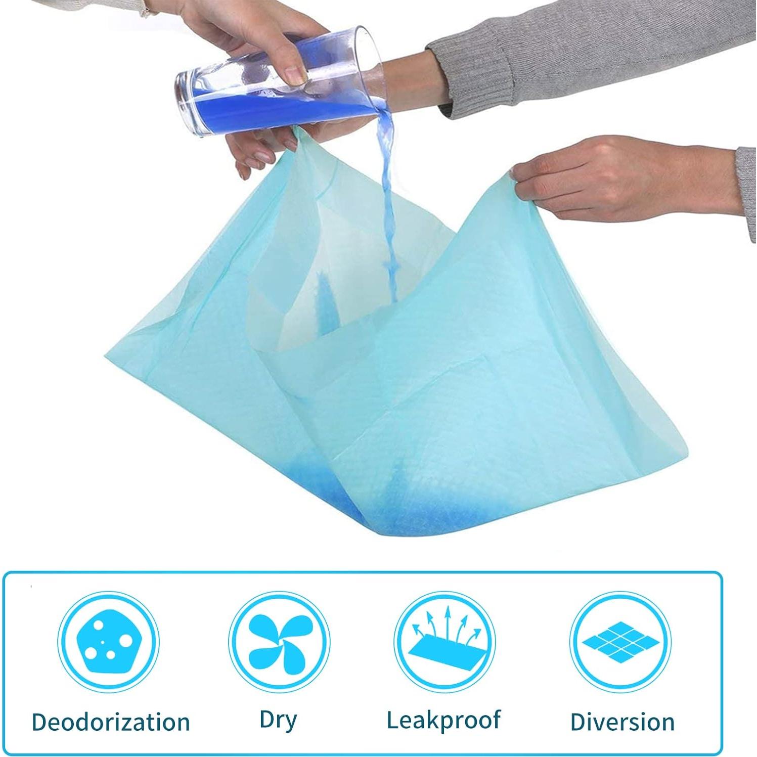 20 Almohadillas Desechables para Orina de Mascotas 33x45cm