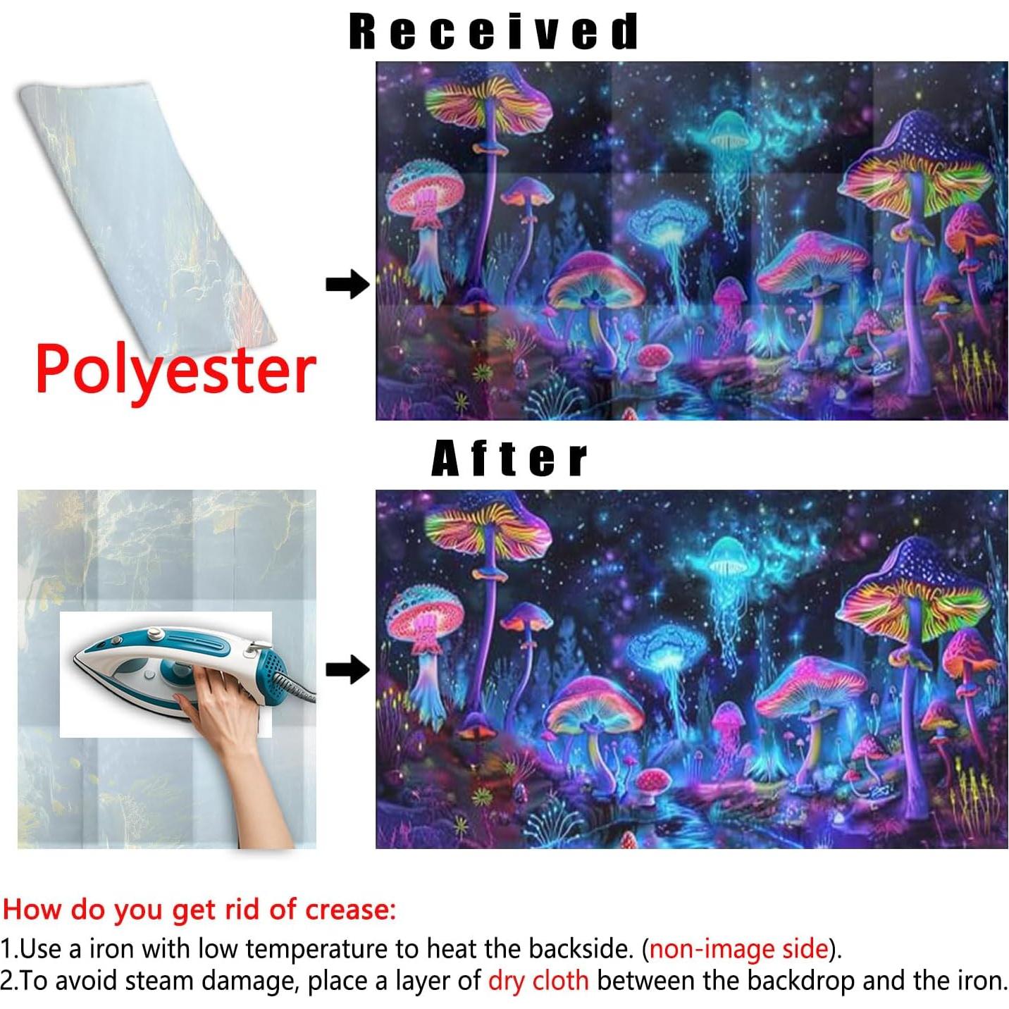 Fondo de Acuario Blacklight Dtekoj 60x30cm Cielo Estrellado