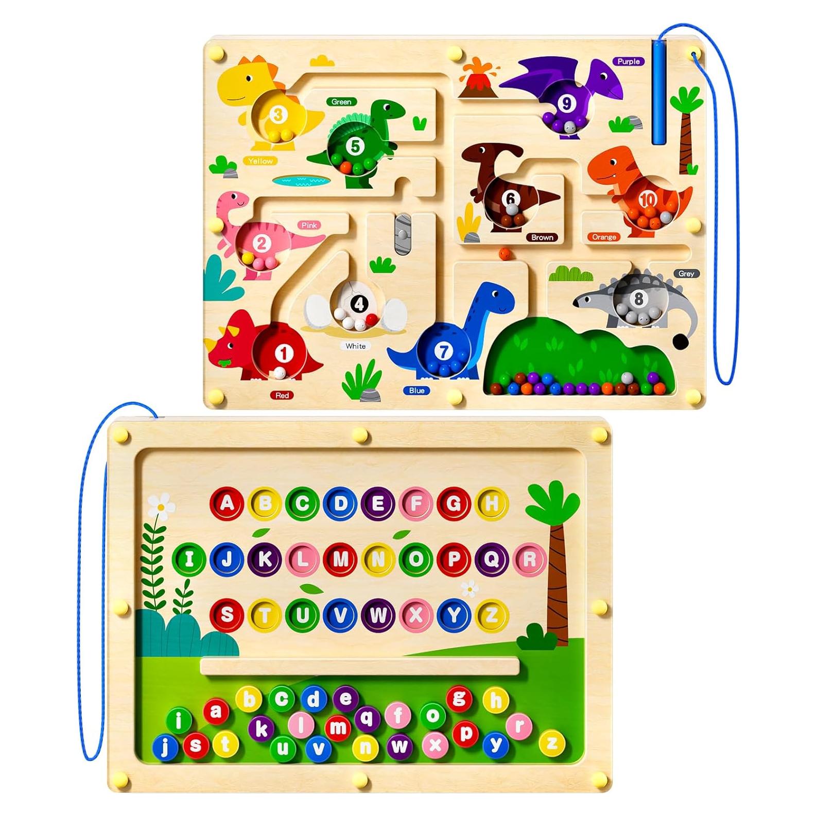 Rompecabezas Magnético 2 en 1 GZYH - Letras y Números