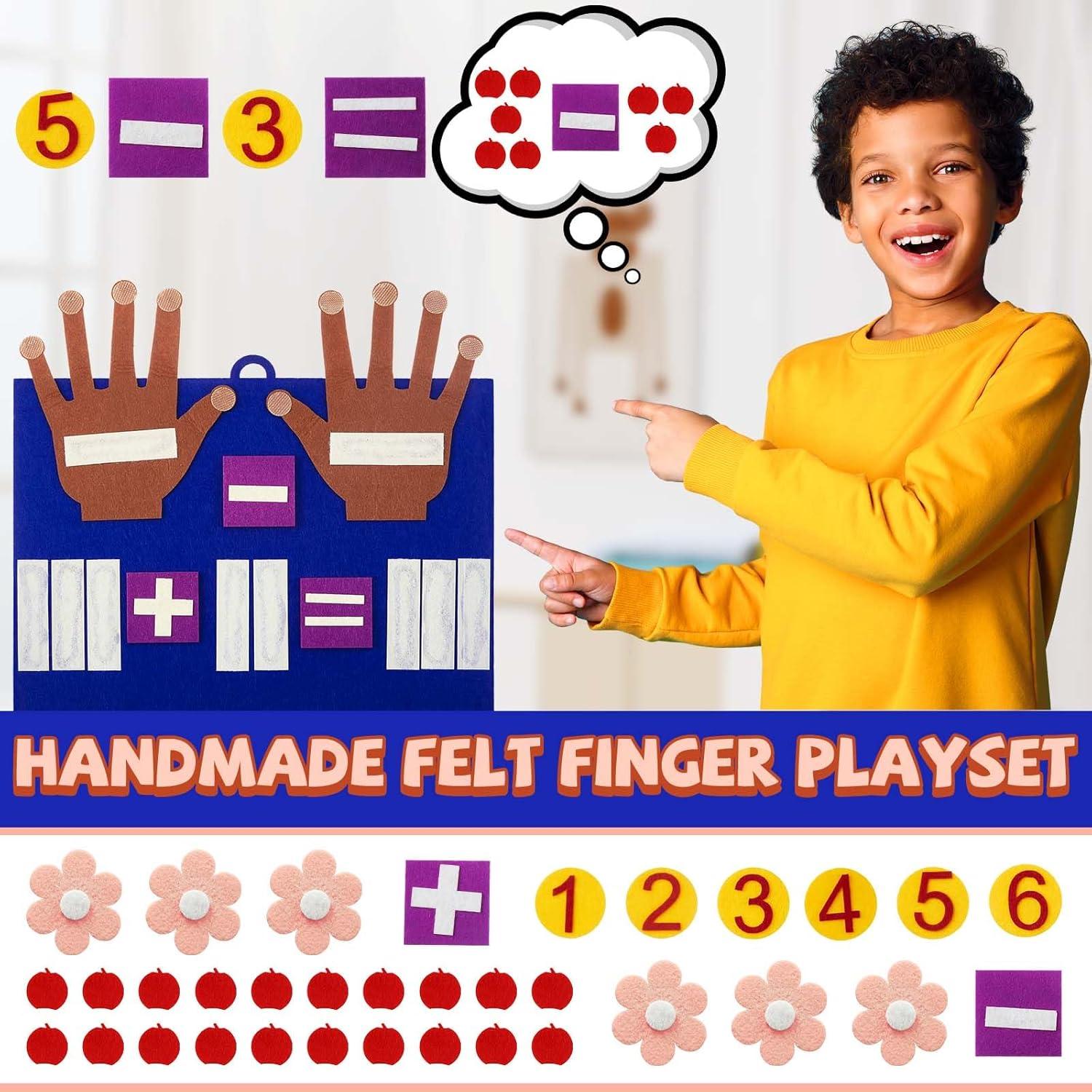 Juguetes de Matemáticas Deekin - 2 Juegos de Fieltro 30x30cm