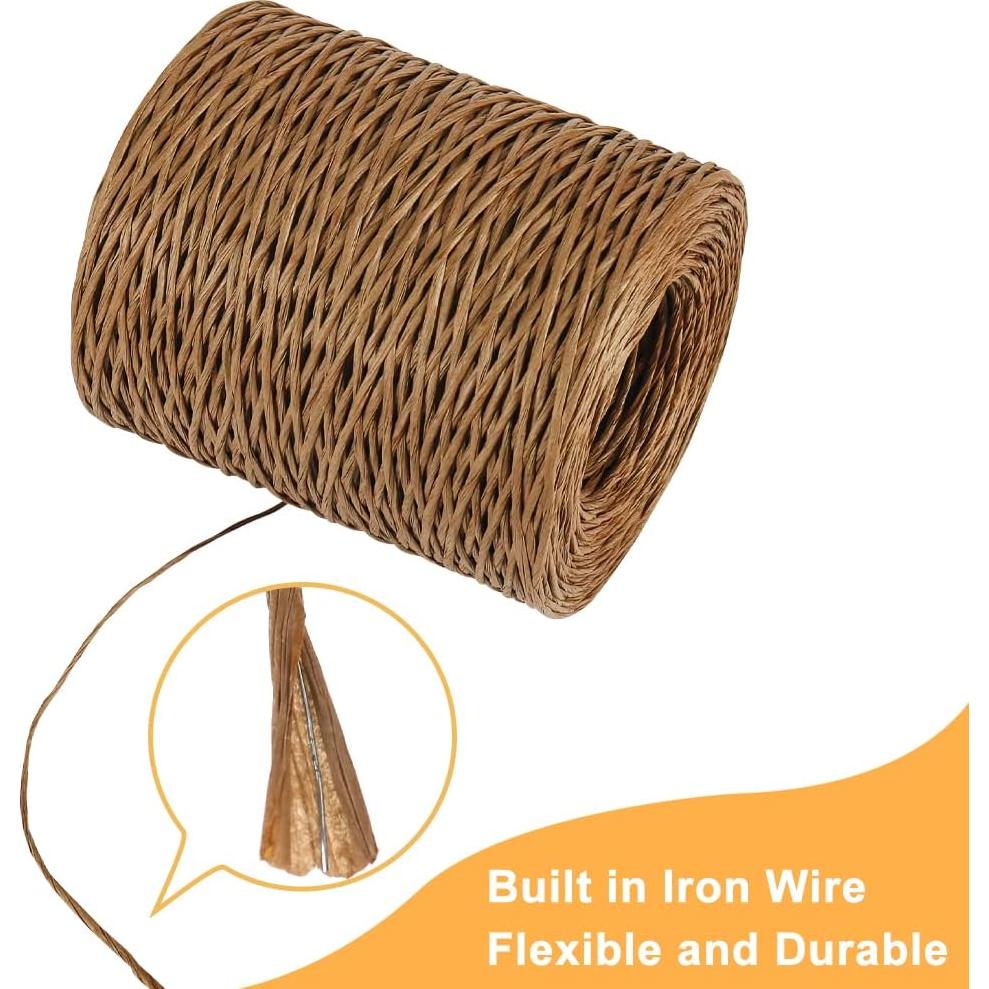 Alambre Floral Marrón 200m 2mm Tenn Well para Manualidades