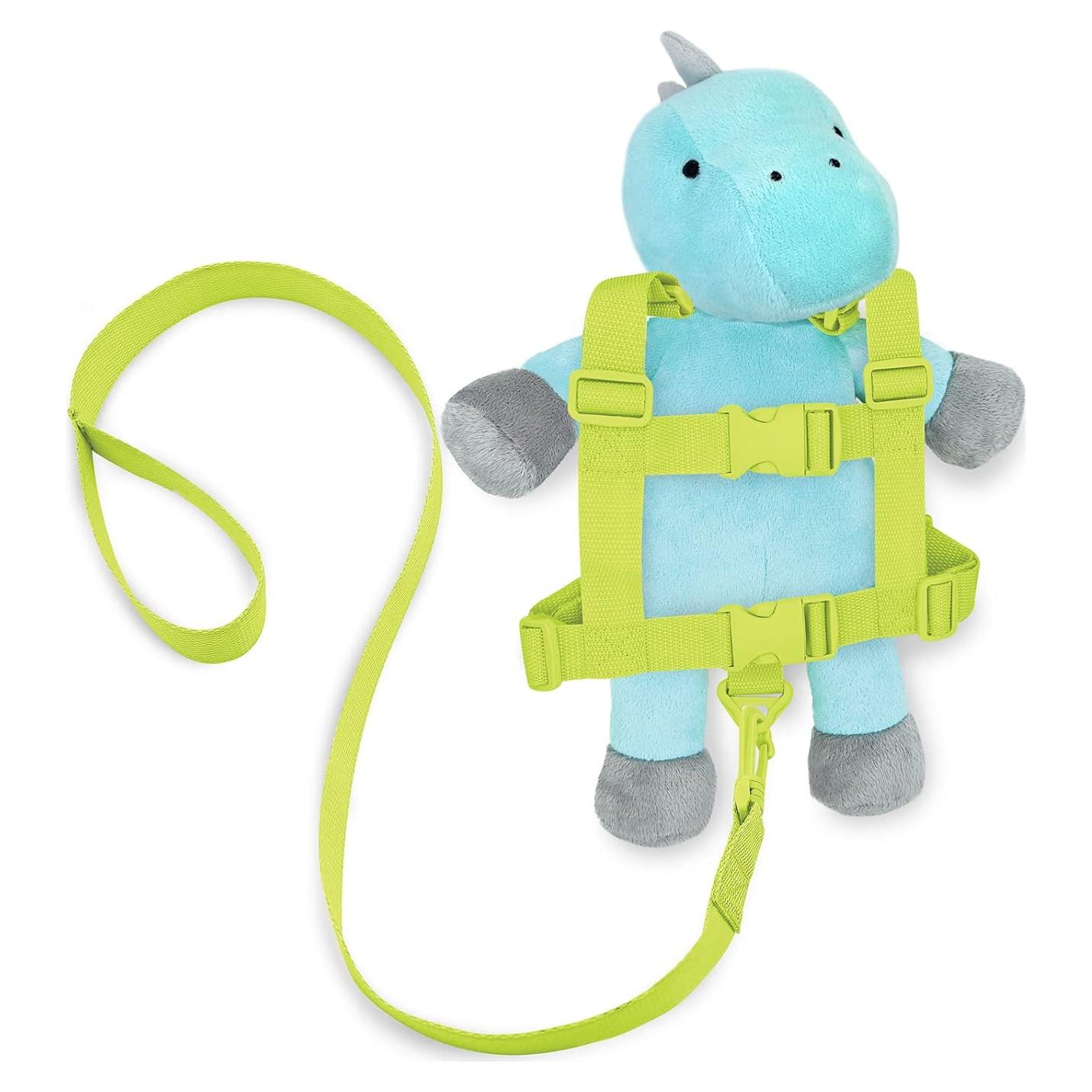 Arnés de Seguridad 2-en-1 Travel Bug Dino Teal/Gris
